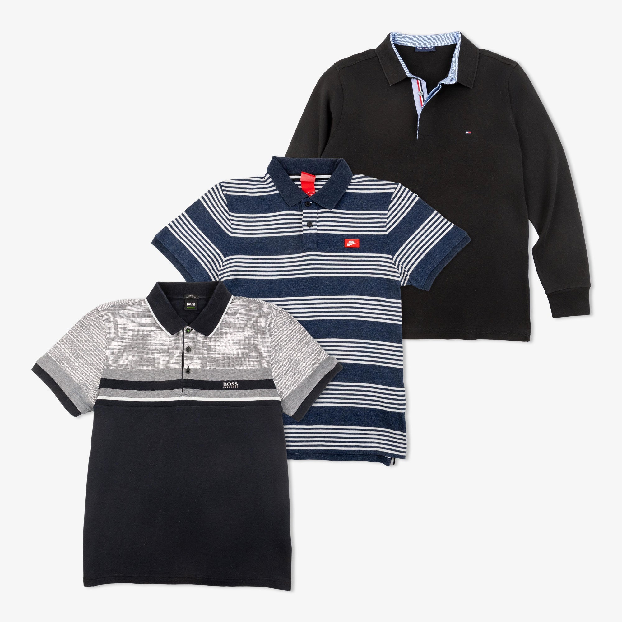 Polos vintage en gros — Marques iconiques & styles variés