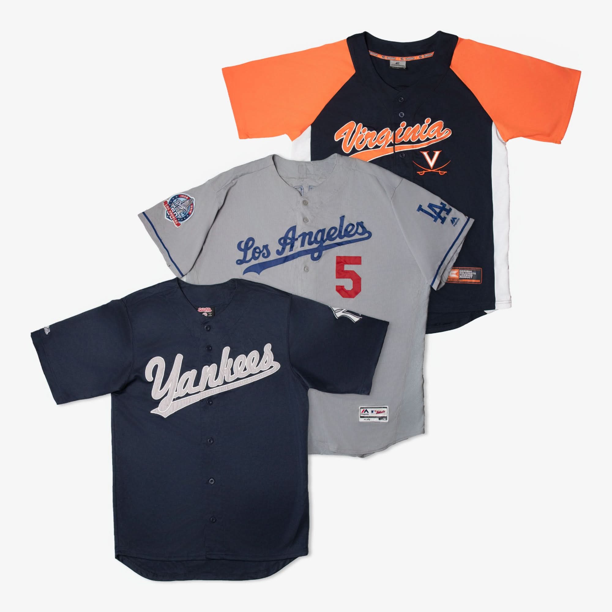 Chemises et T-shirts Baseball (Box de 50 pièces)-TAGZ