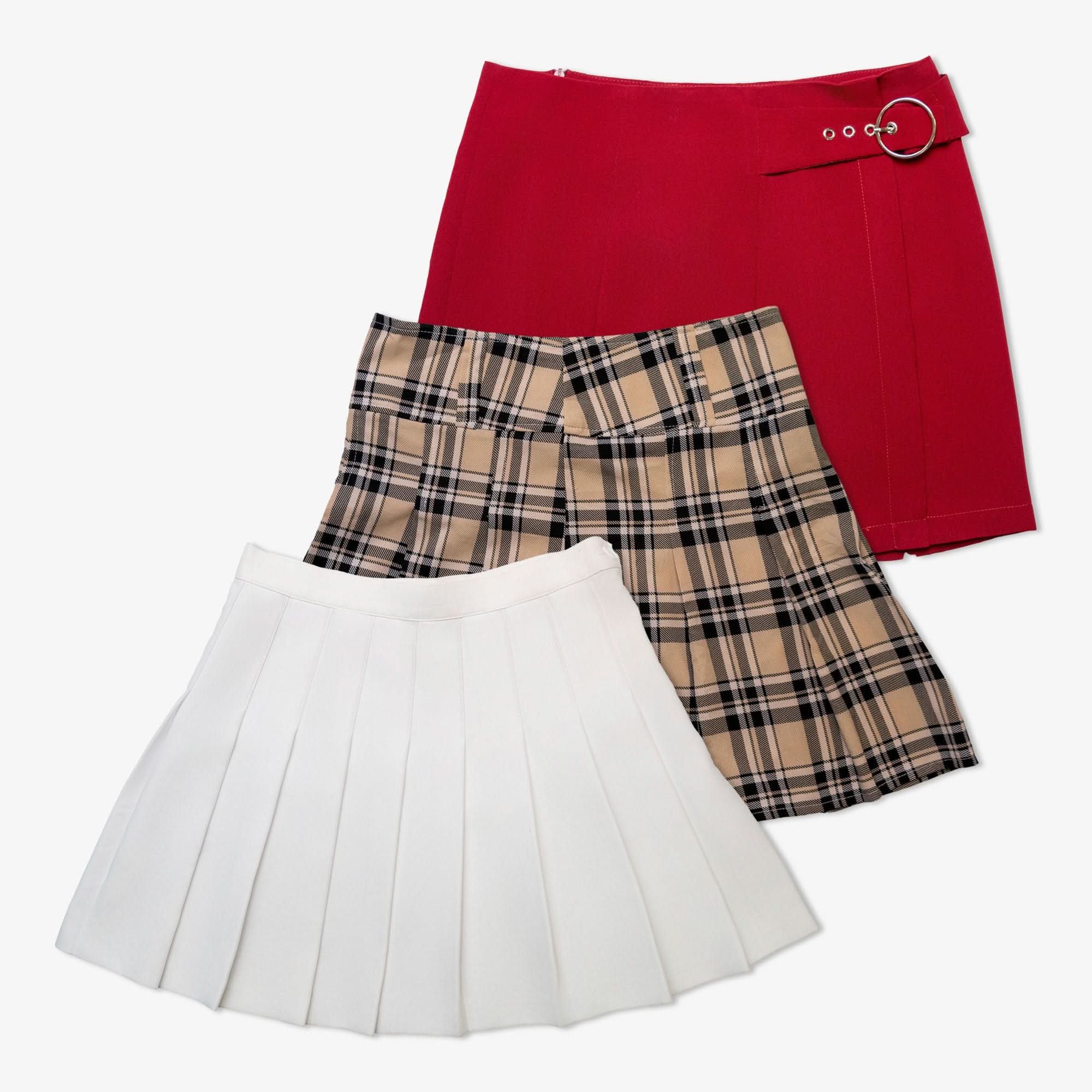 Mini jupes Y2K (Box de 60 pièces)-TAGZ