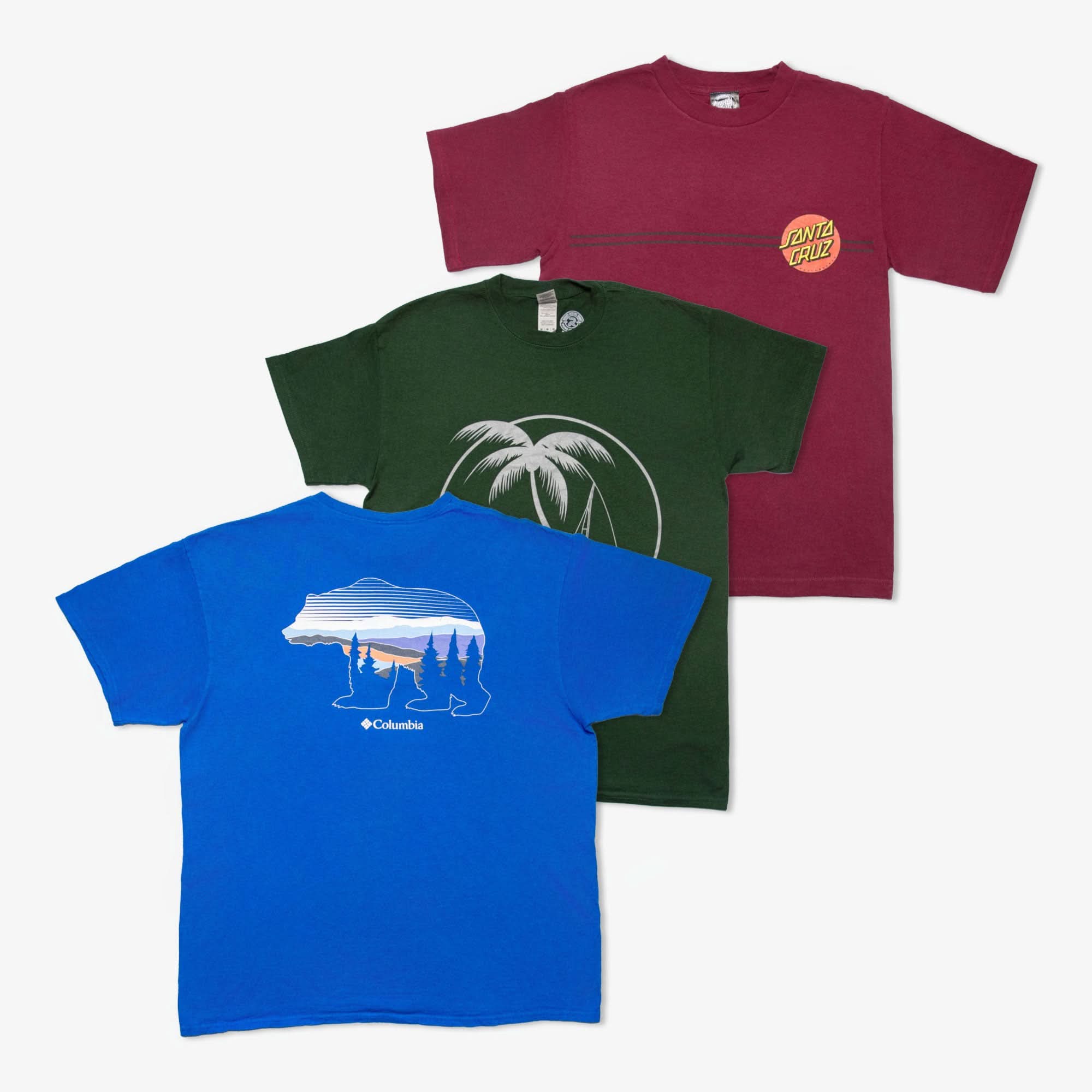 T-shirts imprimés modernes (Box de 55 pièces)-TAGZ