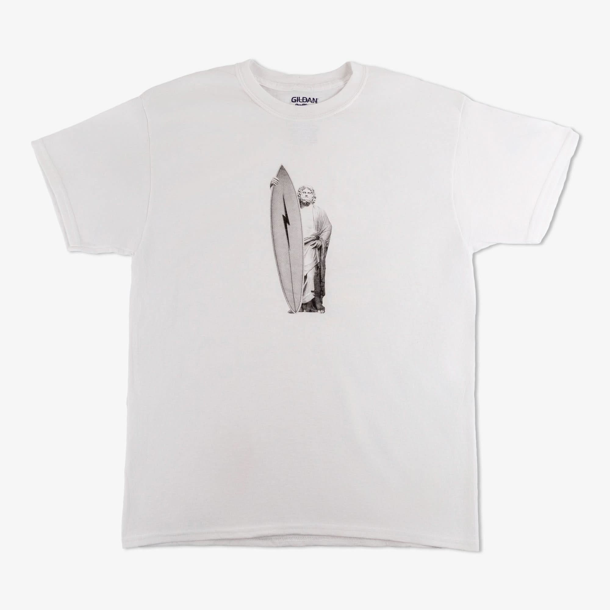 T-shirts imprimés blancs (Box de 65 pièces)-TAGZ