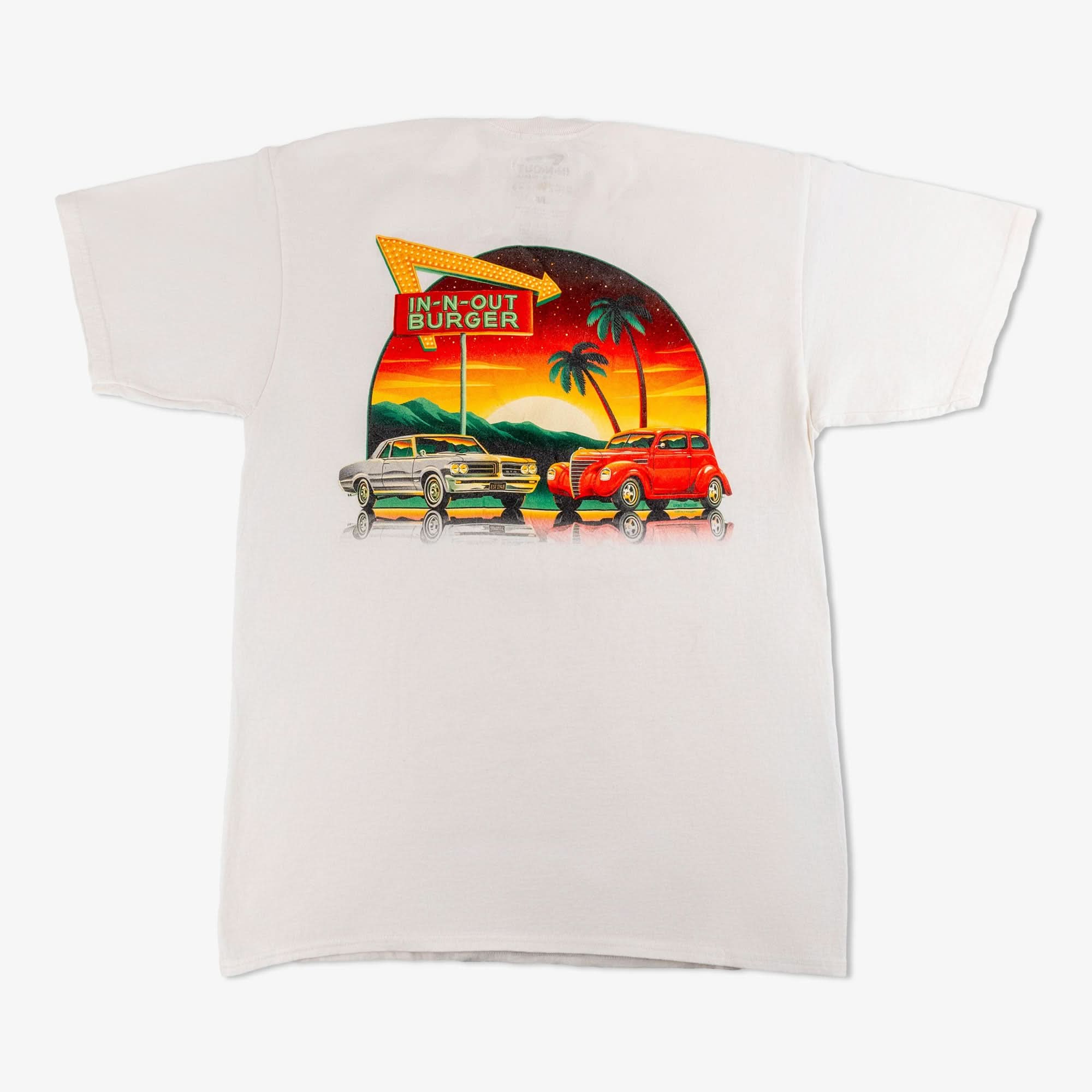 T-shirts imprimés blancs (Box de 65 pièces)-TAGZ