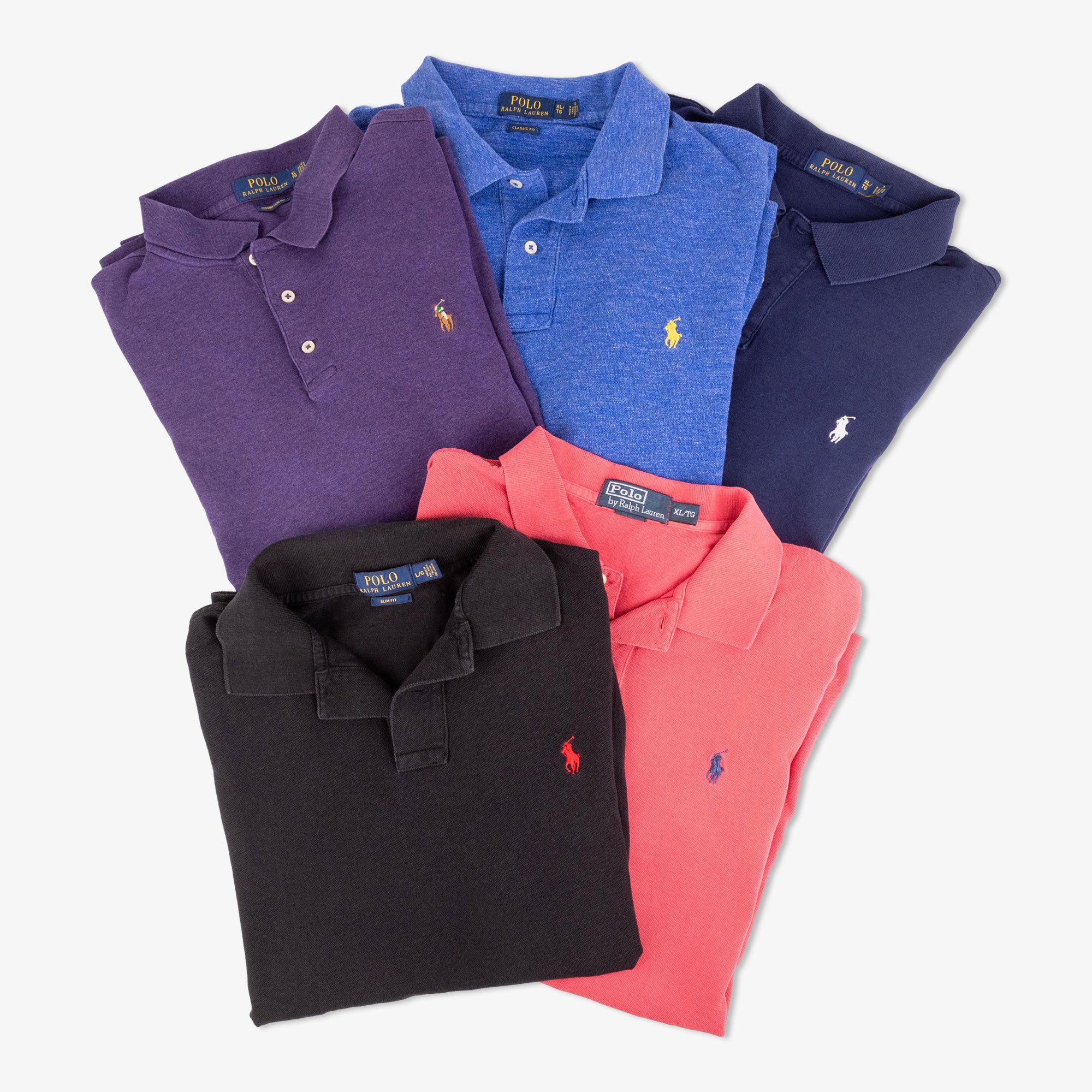 Box de 20 Polos Ralph Lauren - Grade B-TAGZ