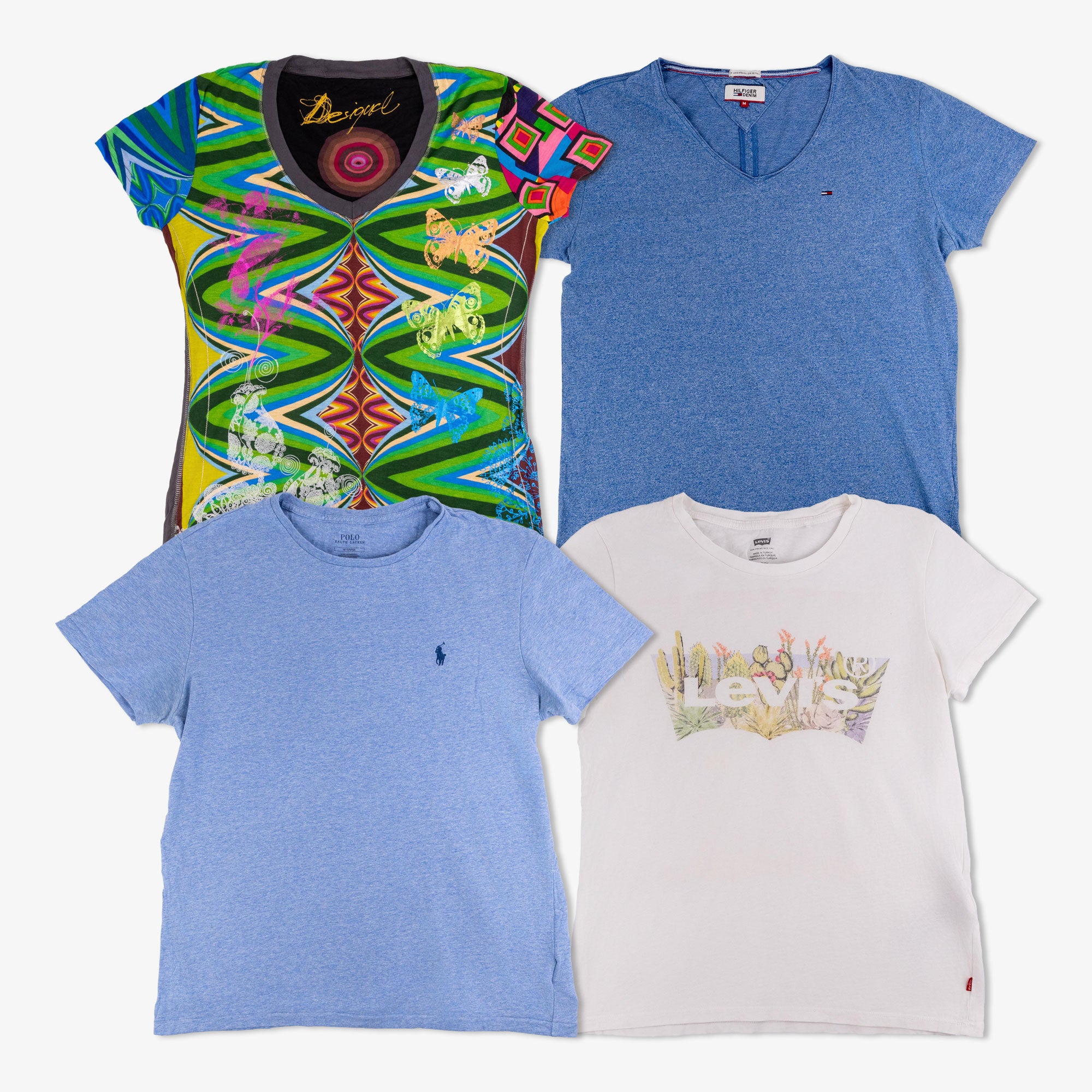 T-shirts de marques pour femme (30 pièces)-TAGZ
