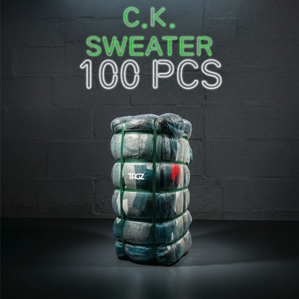 Balle de 100 pulls Calvin Klein-TAGZ