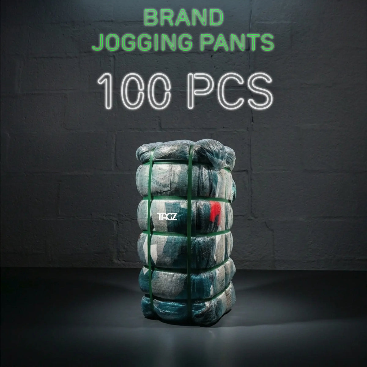 Balle de 100 Pantalons de Jogging de Marques Sportswear-TAGZ