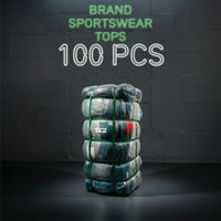 Balle de 100 tops sportswear de marque-TAGZ