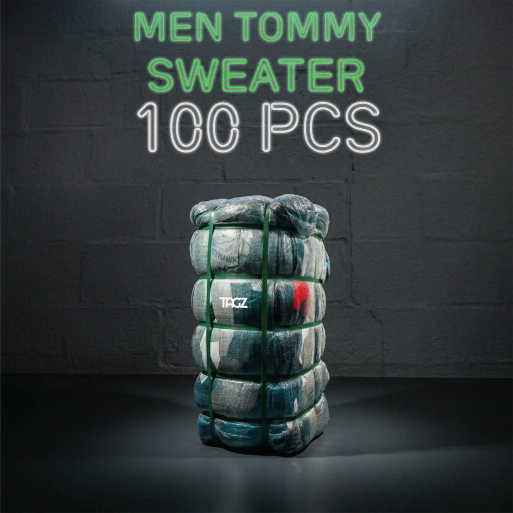 Balle de 100 pulls Tommy Hilfiger homme-TAGZ