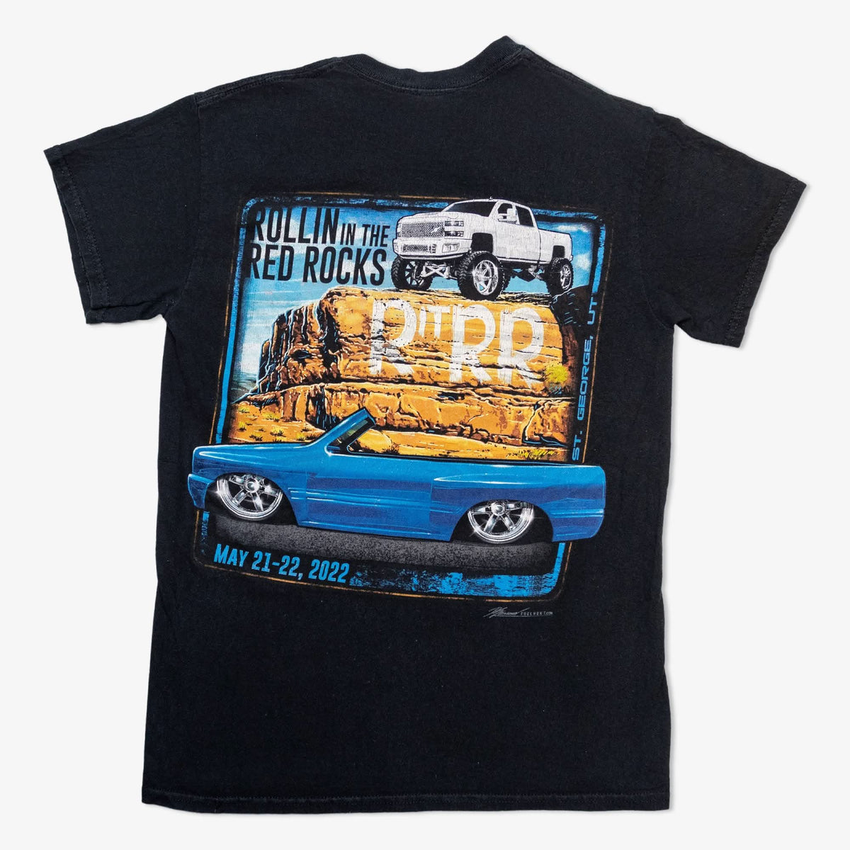 Lot de 50 T‑shirts imprimés noirs-BLACK-PRINTED-T-SHIRT-2-TAGZ