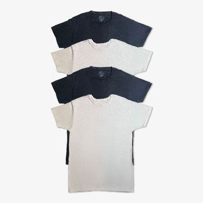 T-shirts Unis Noir et Blanc - TAGZ