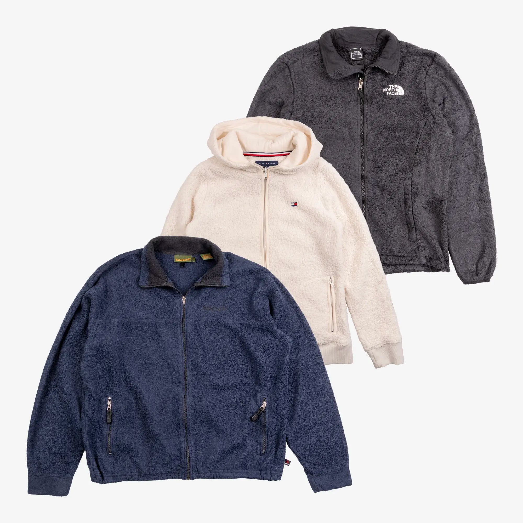 Lot de 20 polaires de marques