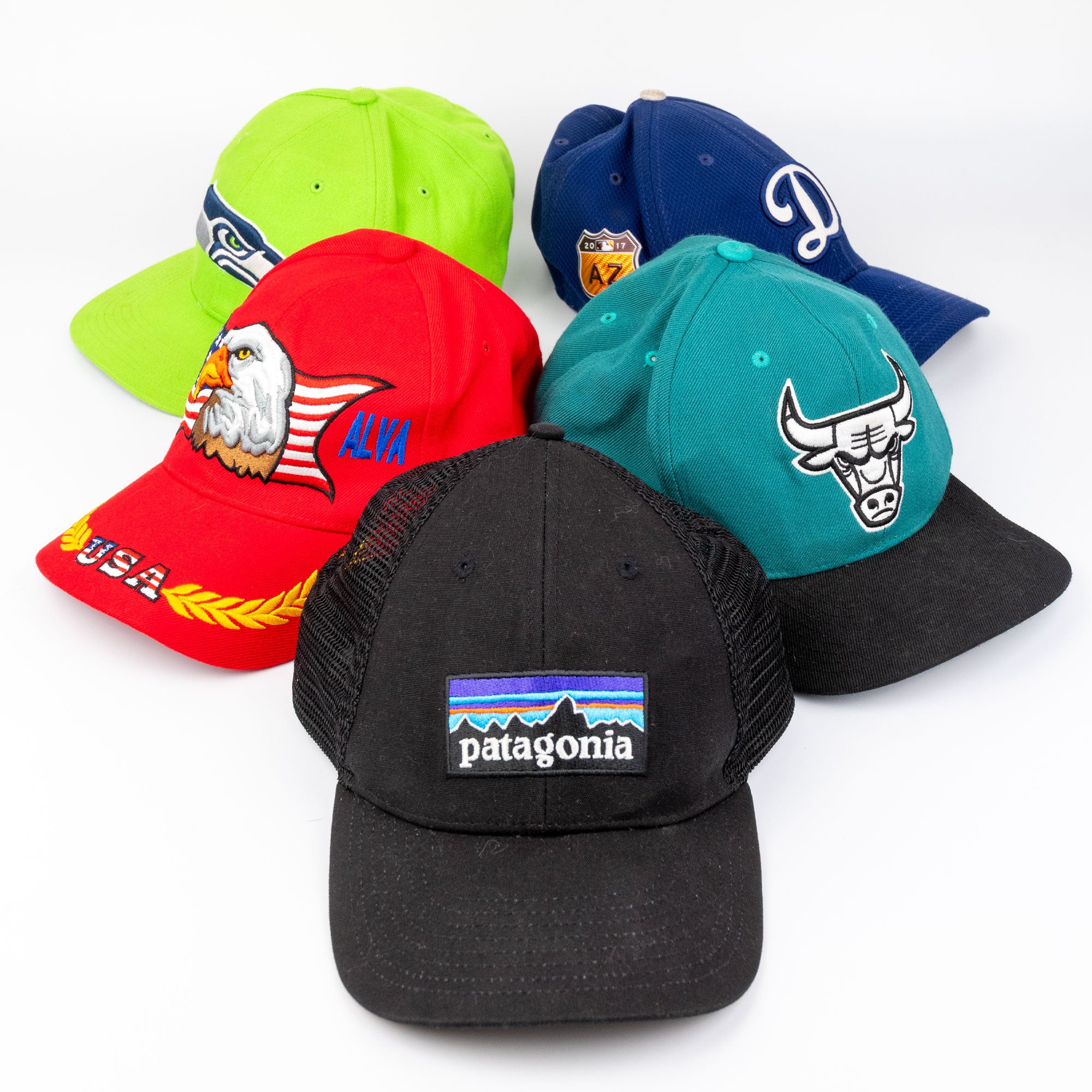 Casquettes Vintage (20 pièces)-TAGZ