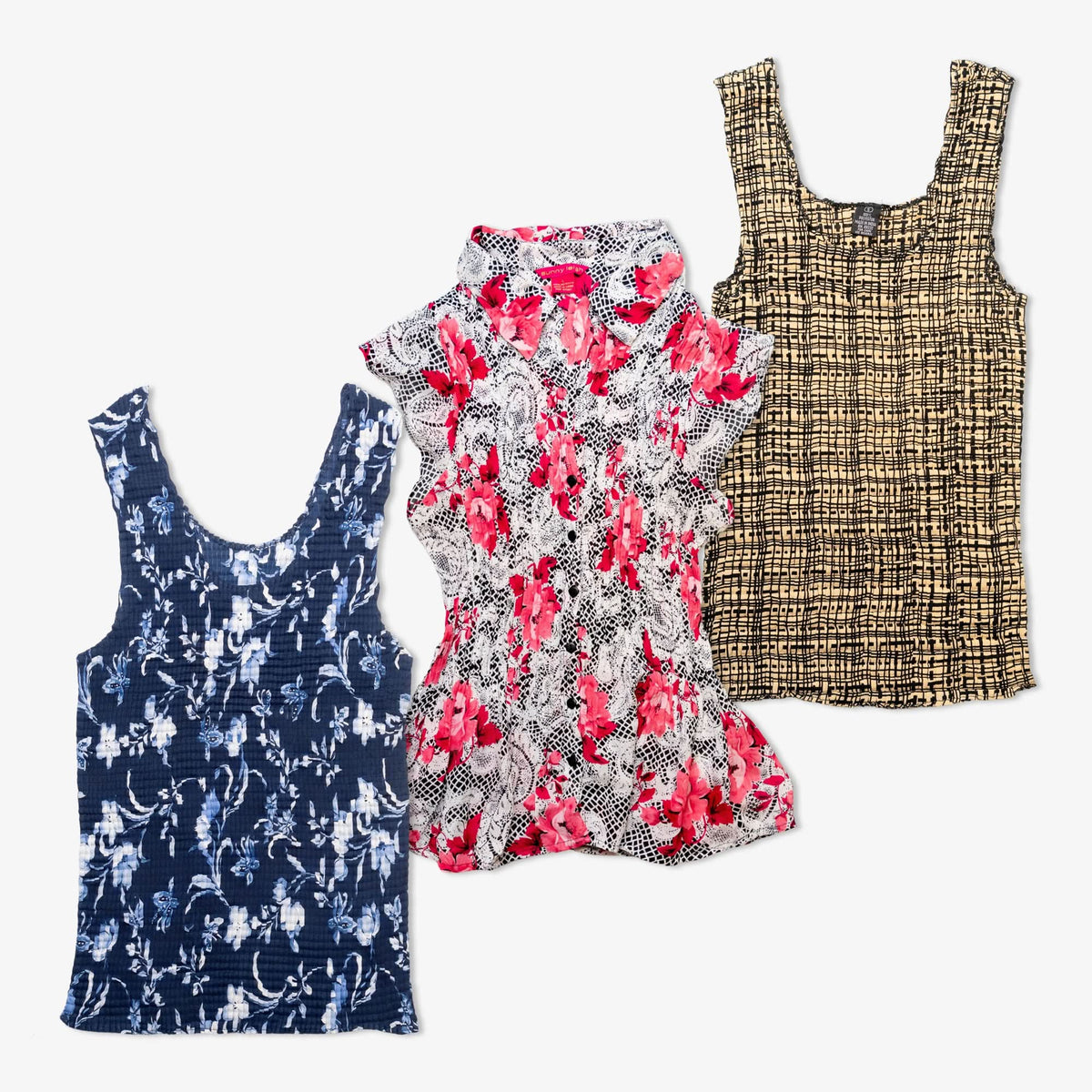 Lot de 65 blouses plissées en accordéon-CORN-_-ACCORDION-BLOUSE-TAGZ