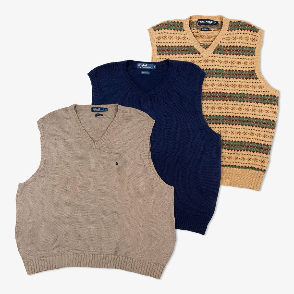 Box de 10 Pulls Débardeurs Ralph Lauren-DEBARDEUR-RL-FL-TAGZ
