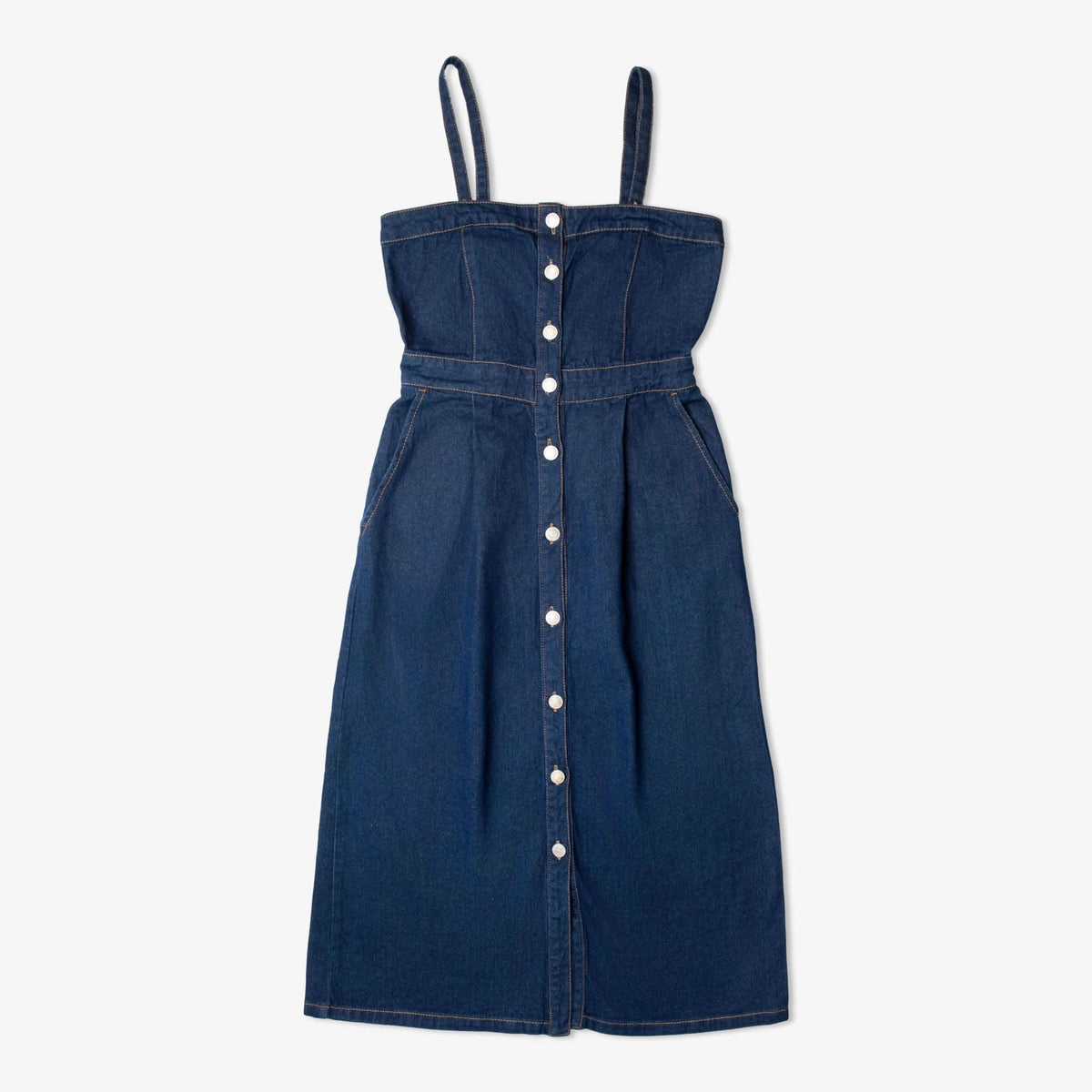 Lot de 20 robes chemises en denim-DENIM-BUTTON-DOWN-DRESS-5-TAGZ