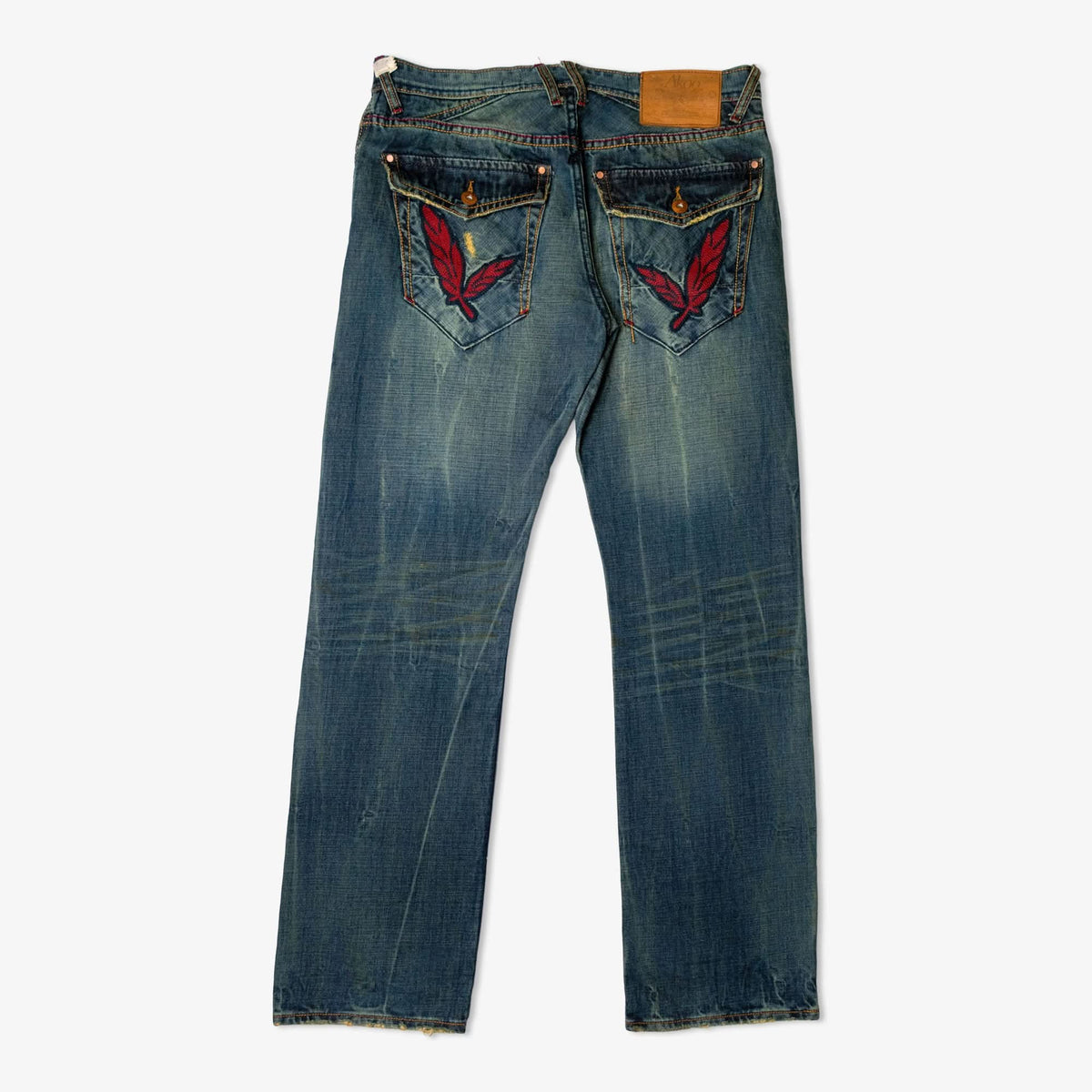 Lot de 25 jeans brodés pour homme-DENIM-PANT-EMBROIDERY-THIN-STITCHED-1-TAGZ
