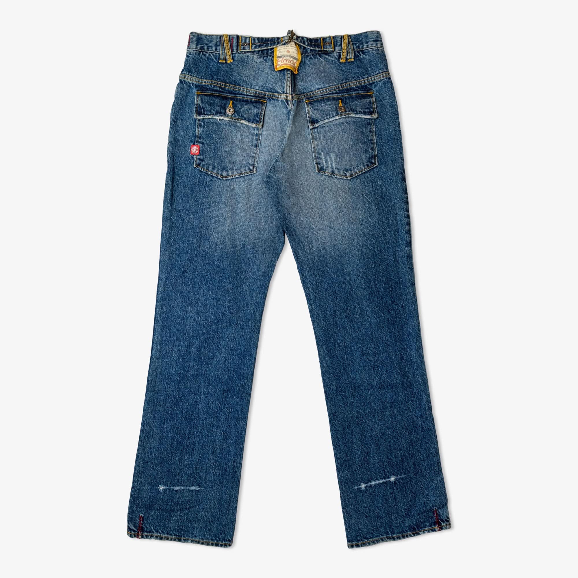 Lot de 25 jeans brodés pour homme-DENIM-PANT-EMBROIDERY-THIN-STITCHED-4-TAGZ