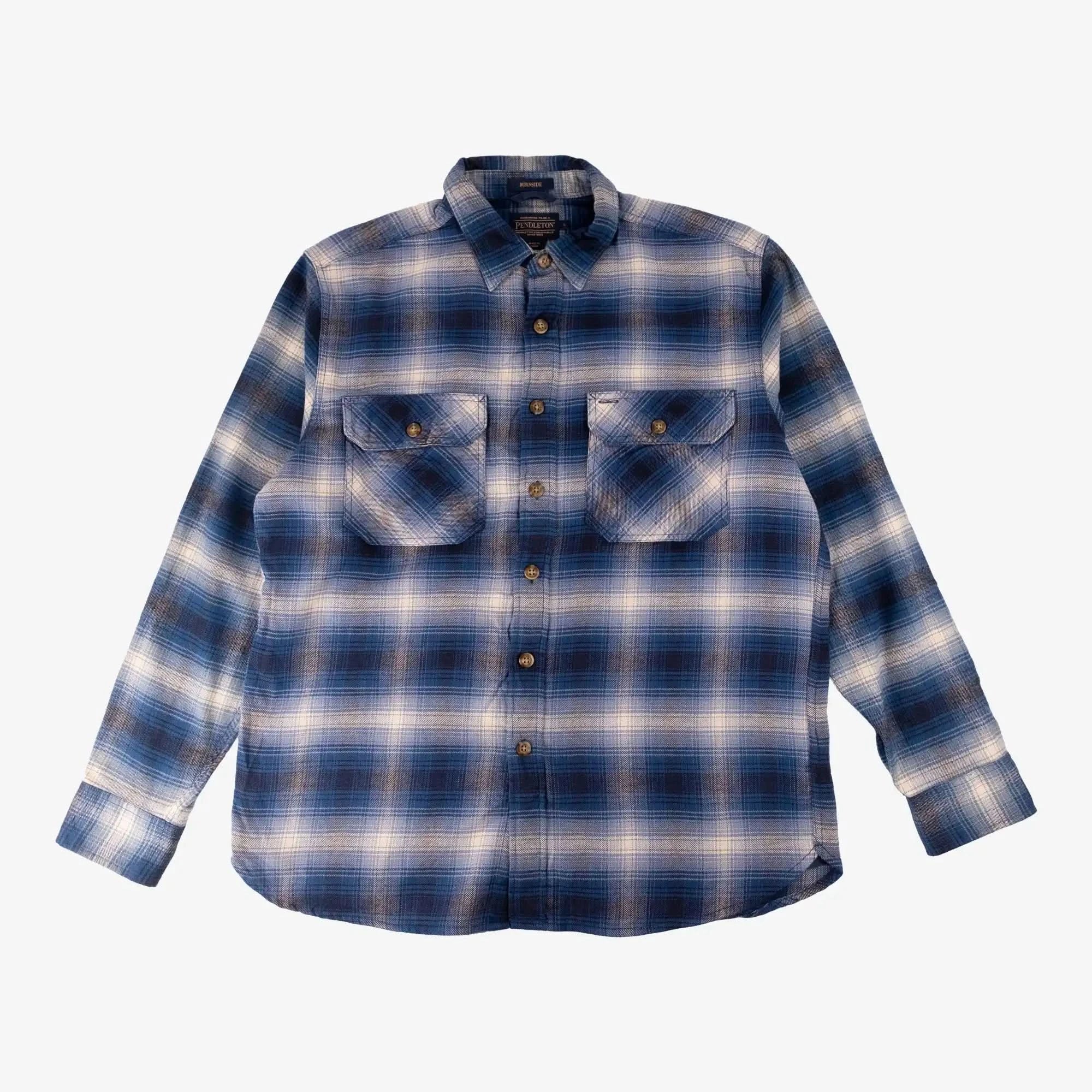 Chemises en Flanelle de Marque (lot de 10 pièces)-TAGZ