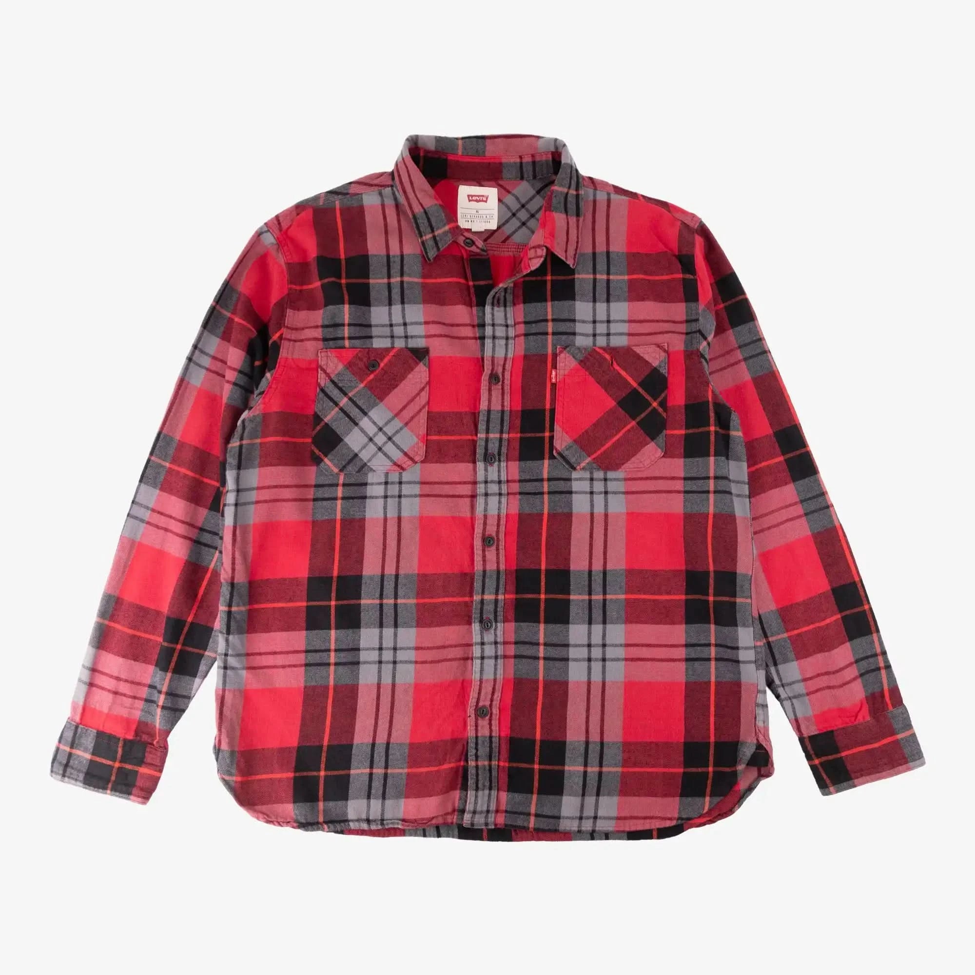 Chemises en Flanelle de Marque (lot de 10 pièces)-TAGZ