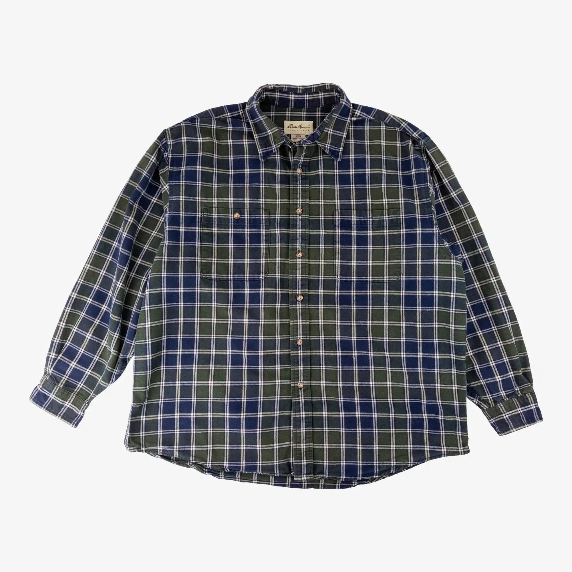Chemise en flanelle Eddie Bauer vintage des années 90 - L – Rokit Chemise en flanelle Eddie Bauer vintage des années 90 - L – Rokit