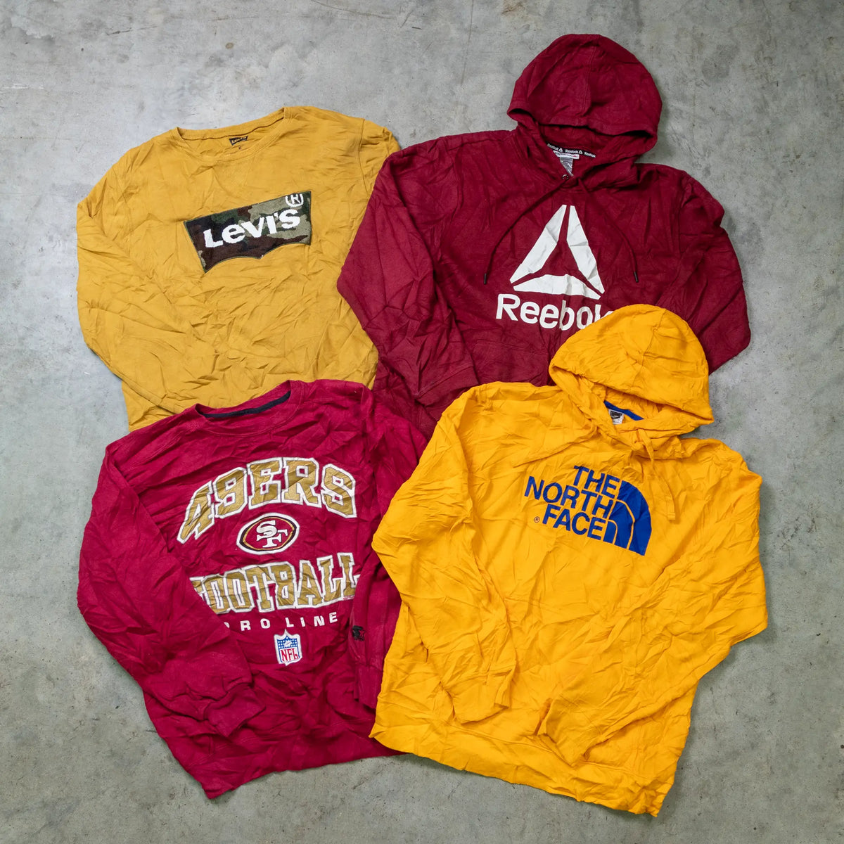 Balle de 100 Sweat-shirts de Marques-TAGZ