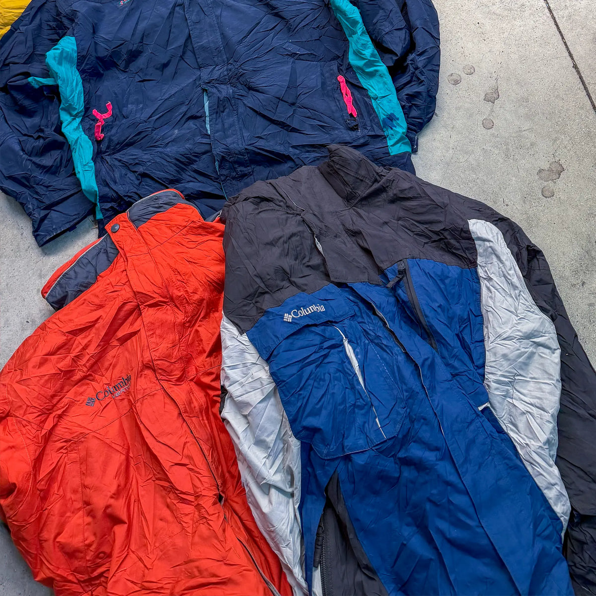 Balle de 60 vestes et manteaux Columbia-TAGZ