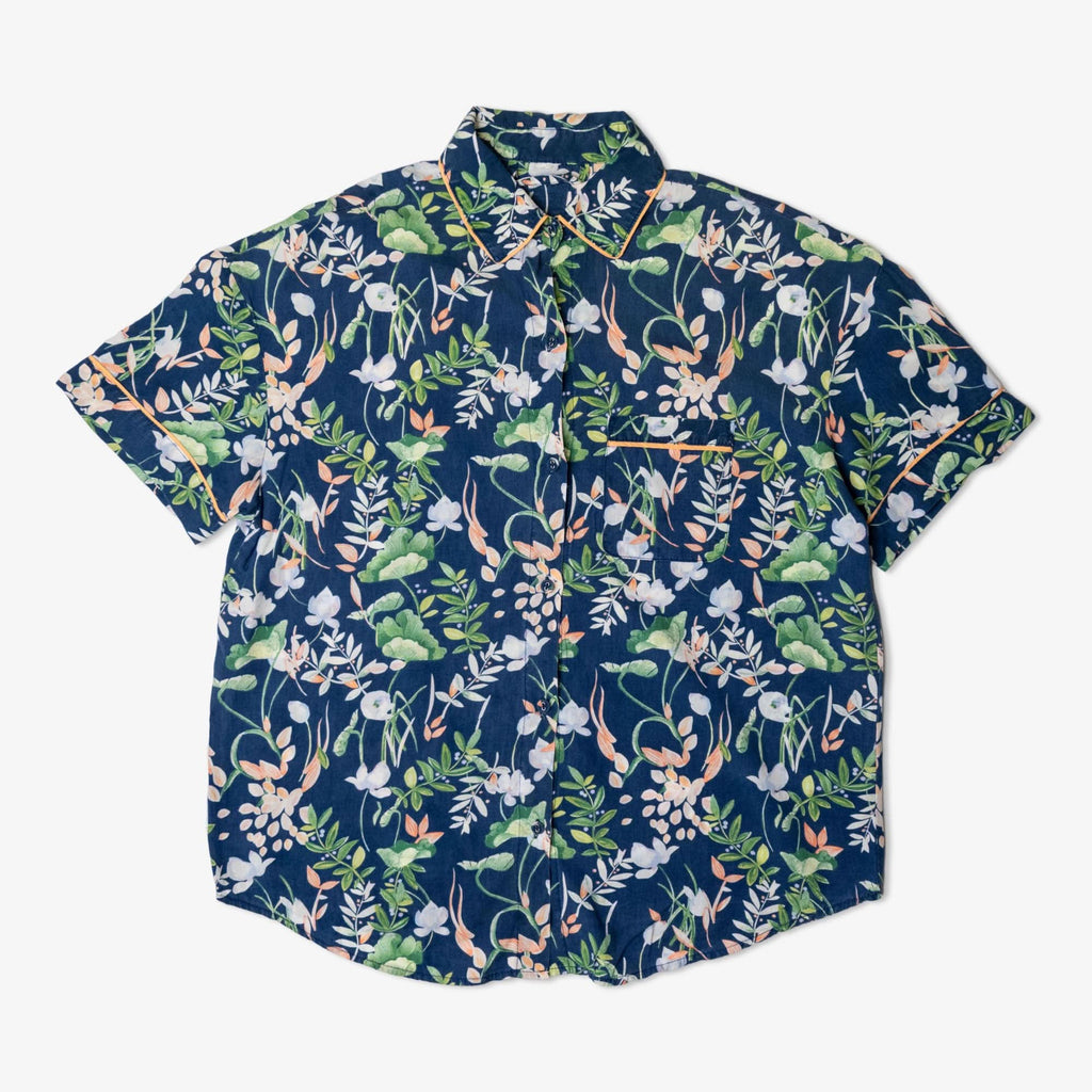 Lot de 80 chemises hawaïennes pour femme-HAWAIIAN-BLOUSE-SHORT-SLEEVE-4-TAGZ