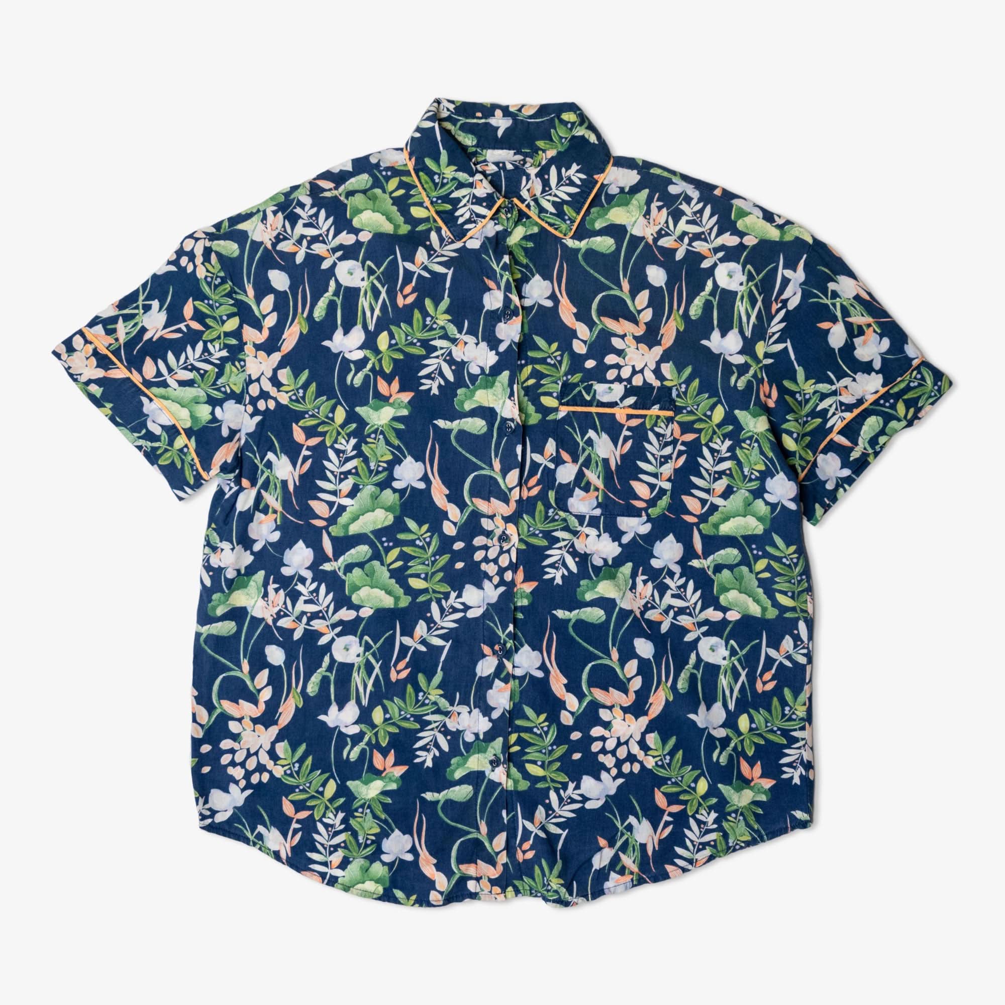 Lot de 80 chemises hawaïennes pour femme-HAWAIIAN-BLOUSE-SHORT-SLEEVE-4-TAGZ