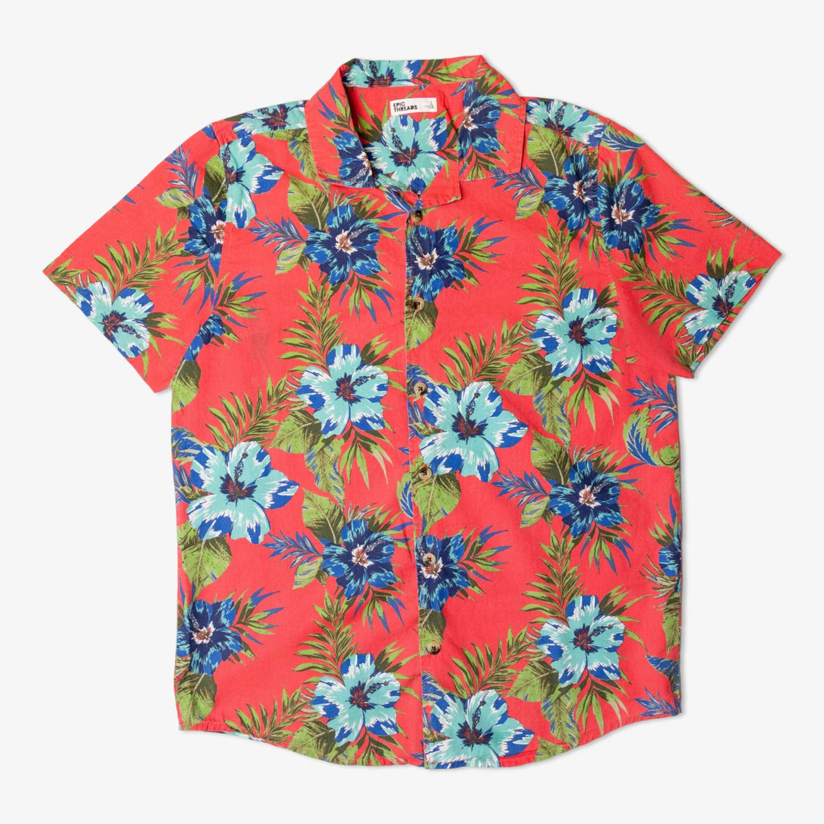 Lot de 80 chemises hawaïennes pour femme-HAWAIIAN-BLOUSE-SHORT-SLEEVE-5-TAGZ