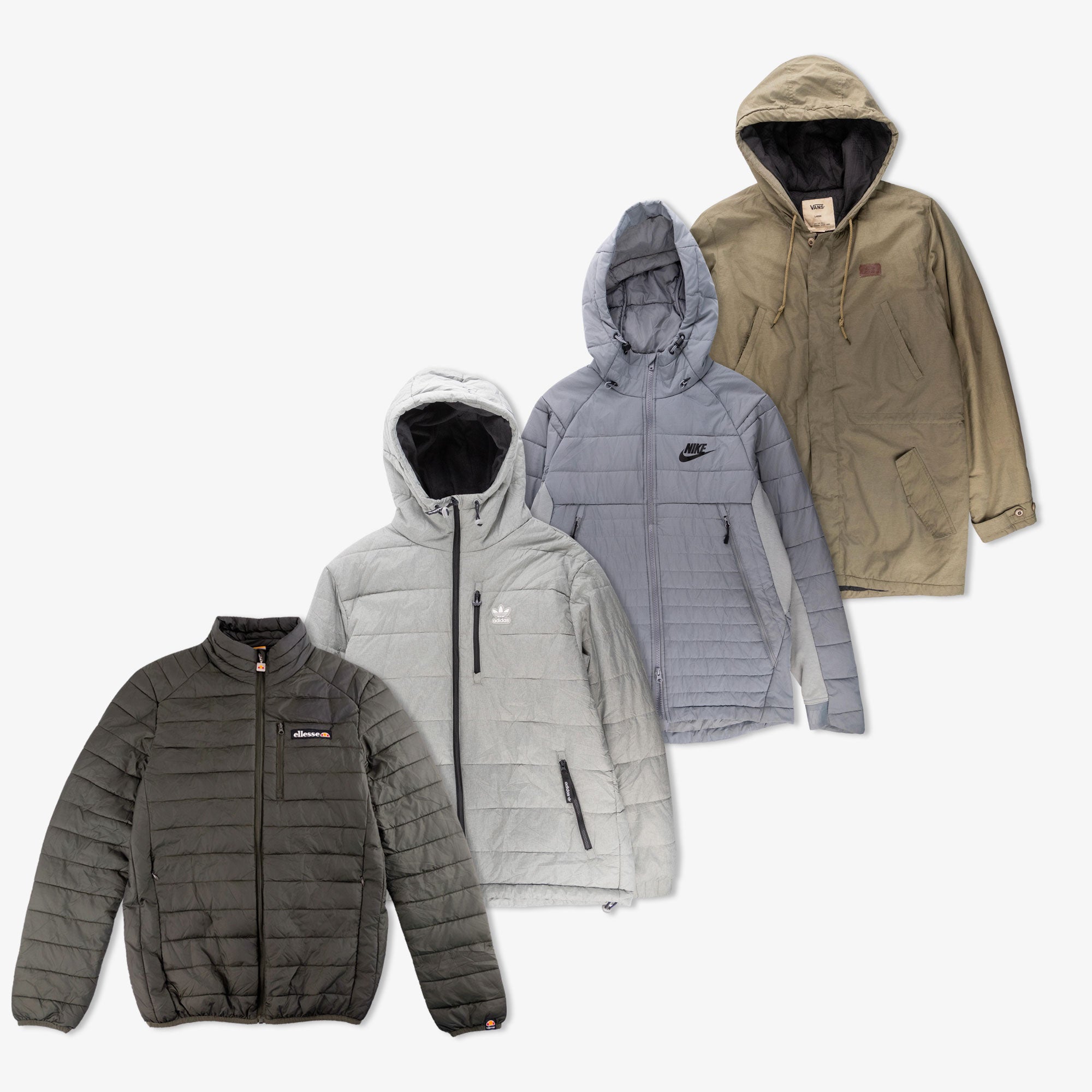 Vestes épaisses de Marques (10 pièces)-TAGZ