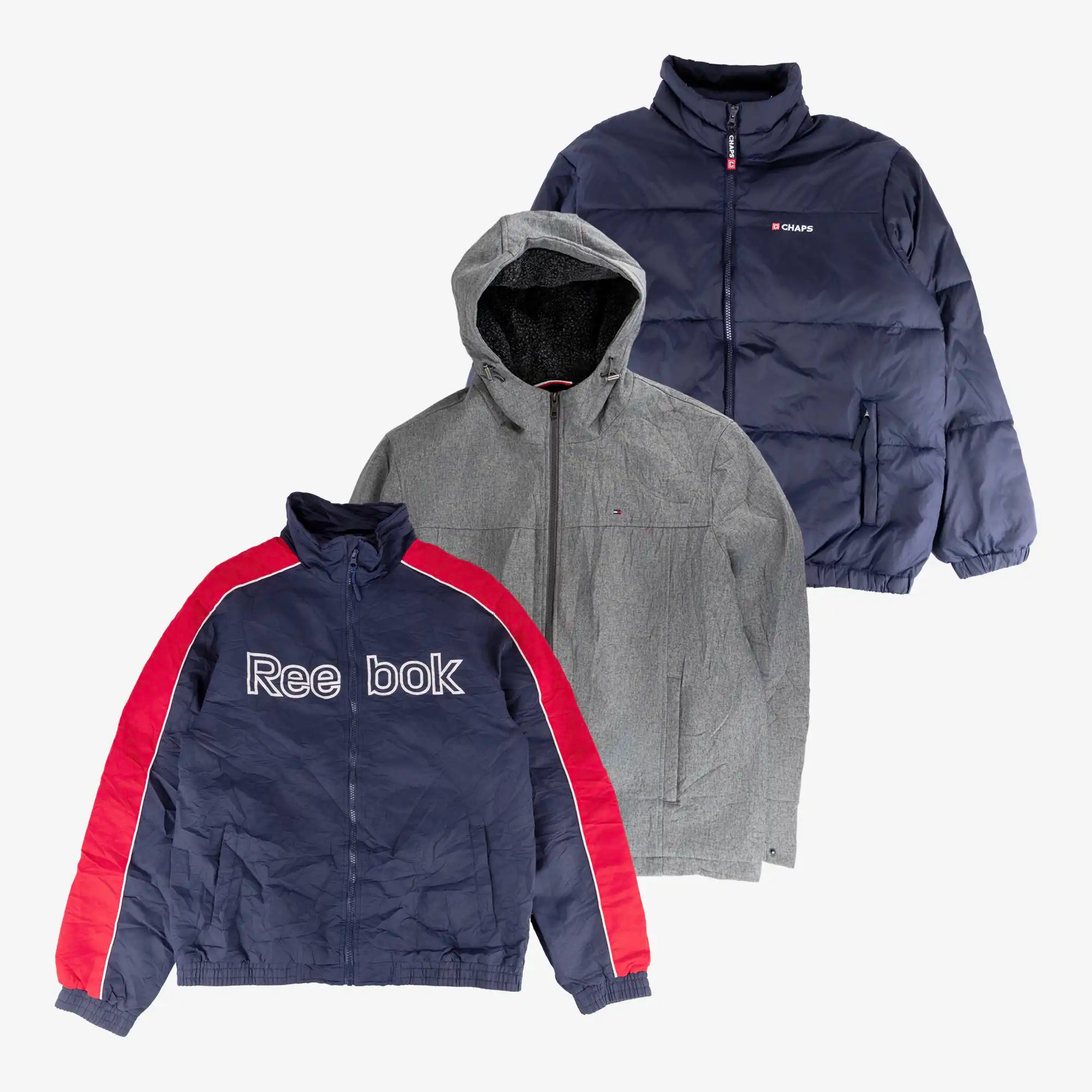 Ballot de 60 vestes de marques-TAGZ