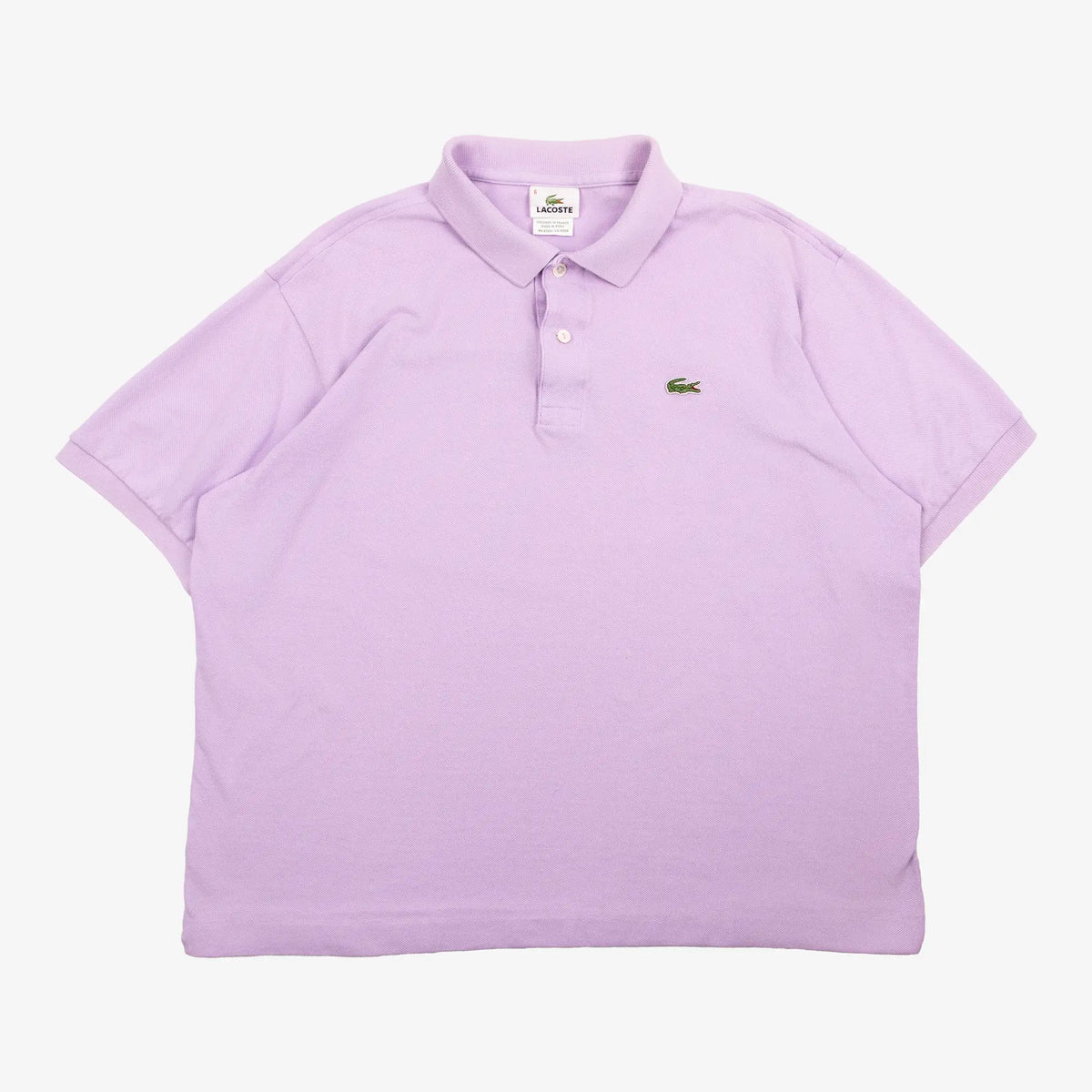 Box de 20 polos Lacoste vintage — Grade B-TAGZ