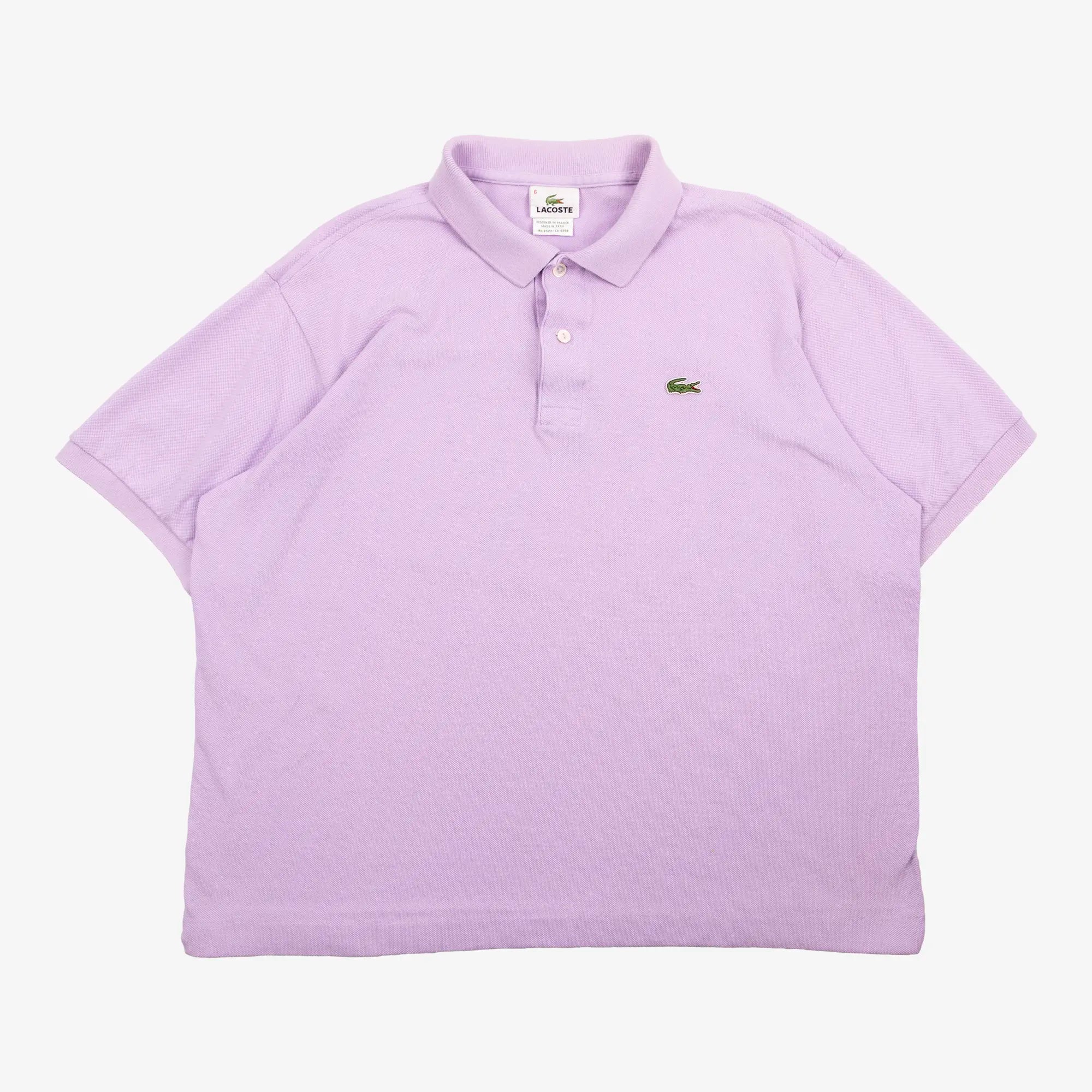Box de 20 polos Lacoste vintage — Grade B