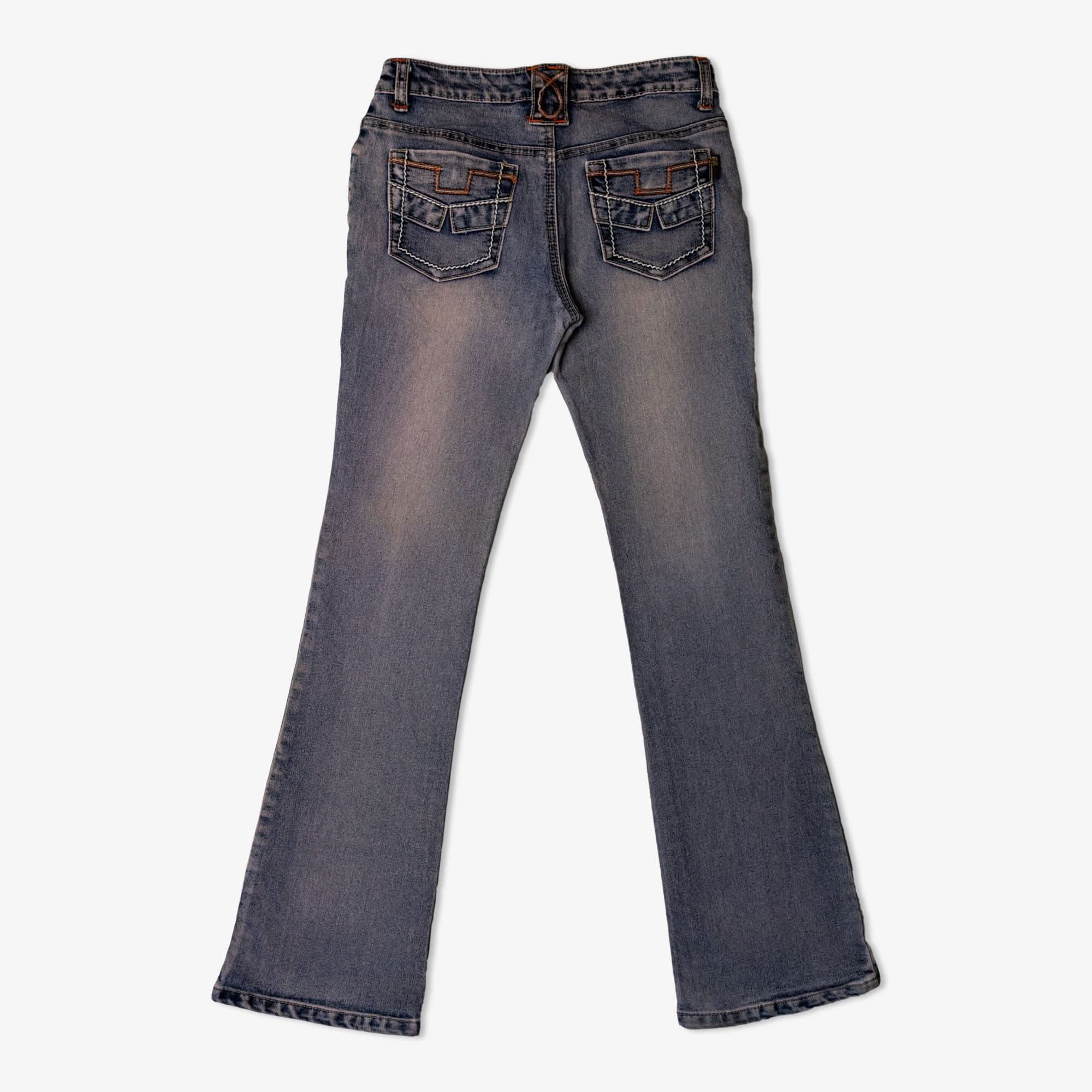 Lot de 25 jeans brodés pour femme-LADIES-BROIDERY-DENIM-PANT-1-TAGZ