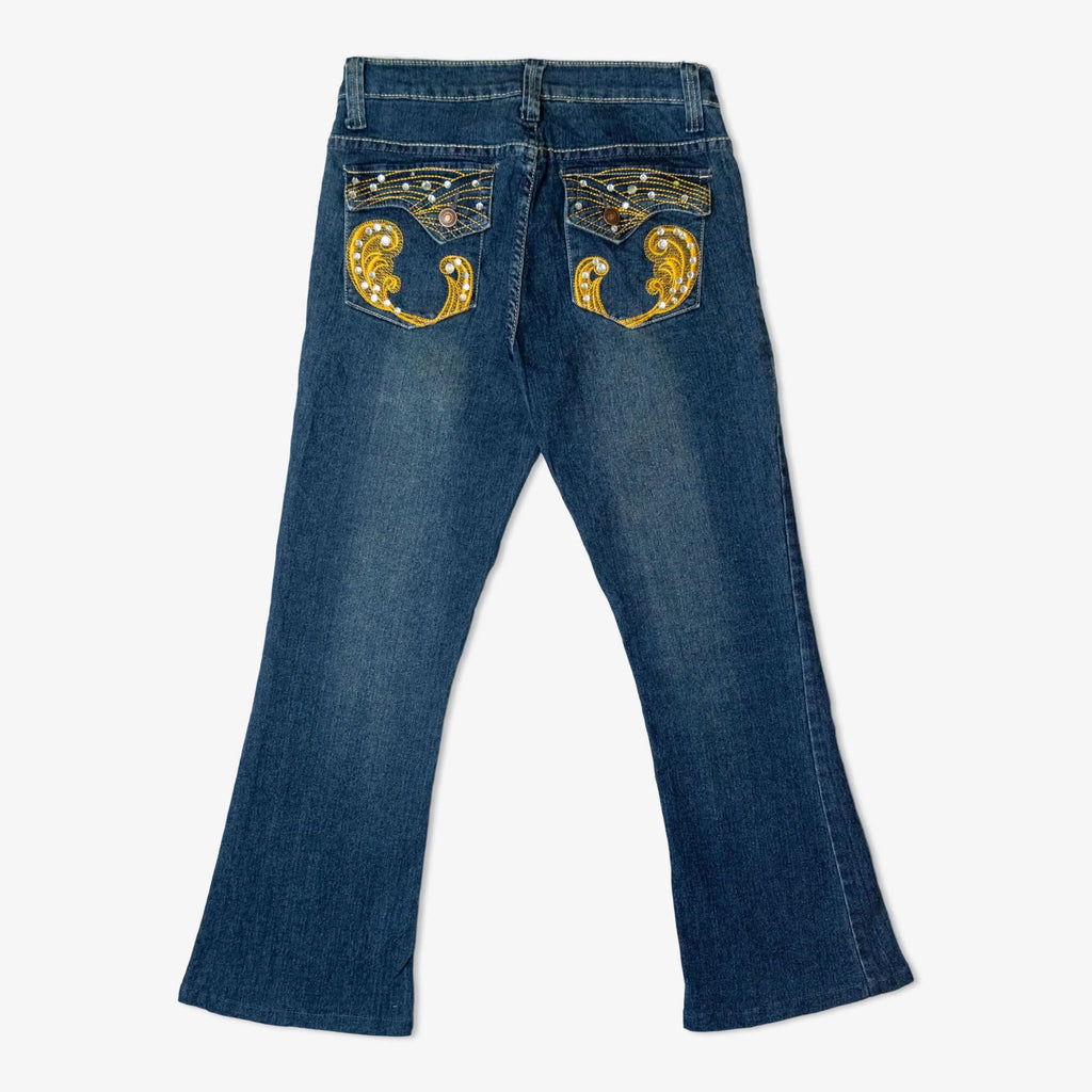 Lot de 25 jeans brodés pour femme-LADIES-BROIDERY-DENIM-PANT-2-TAGZ