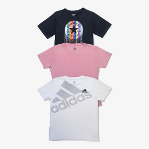 Lot de 70 T‑shirts sport pour femme-LADIES-COTTON-SPORTS-BRANDED-T-SHIRT-TAGZ