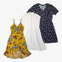 Lot de 45 robes chemises légères-LIGHT-BUTTON-DOWN-DRESS-TAGZ