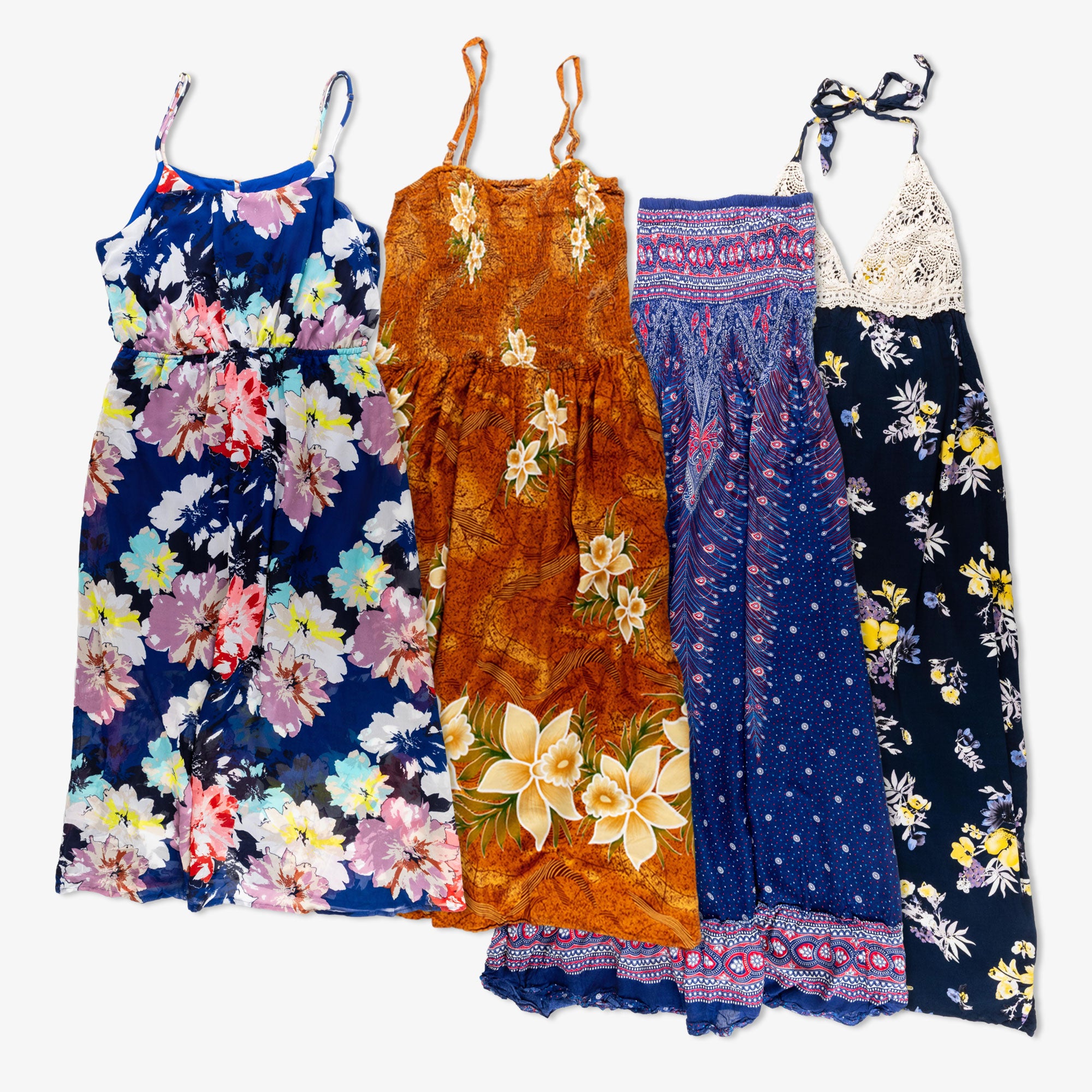 Lightweight summer dresses (45 pieces)
