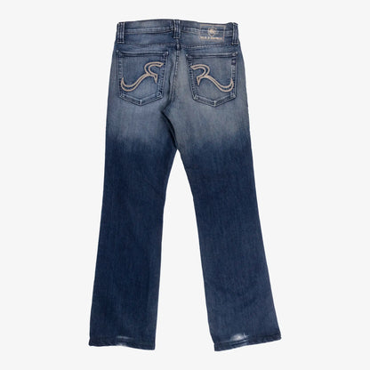 Mix Pant – Denim & Broidery-TAGZ