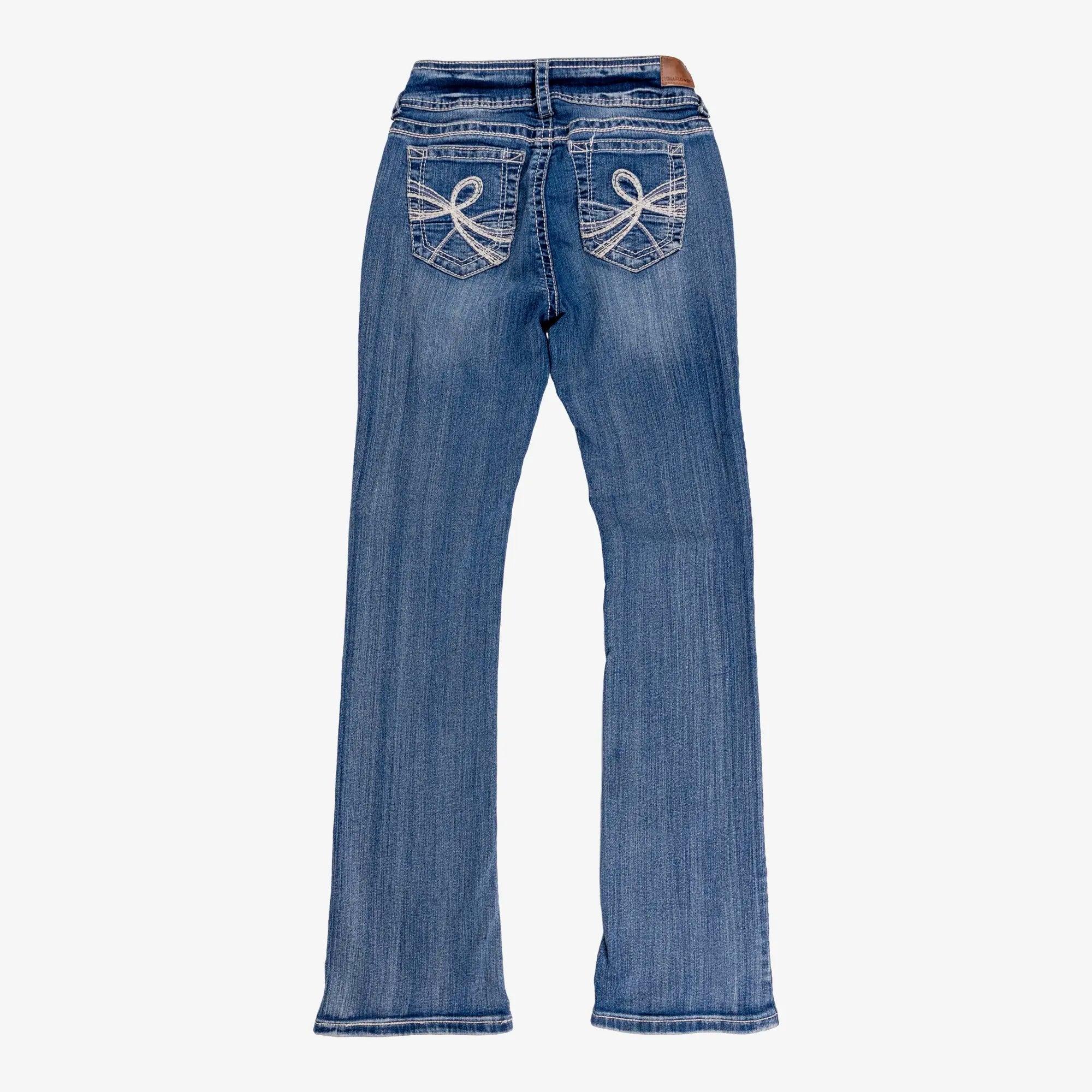 Mix Pant – Denim & Broidery-TAGZ