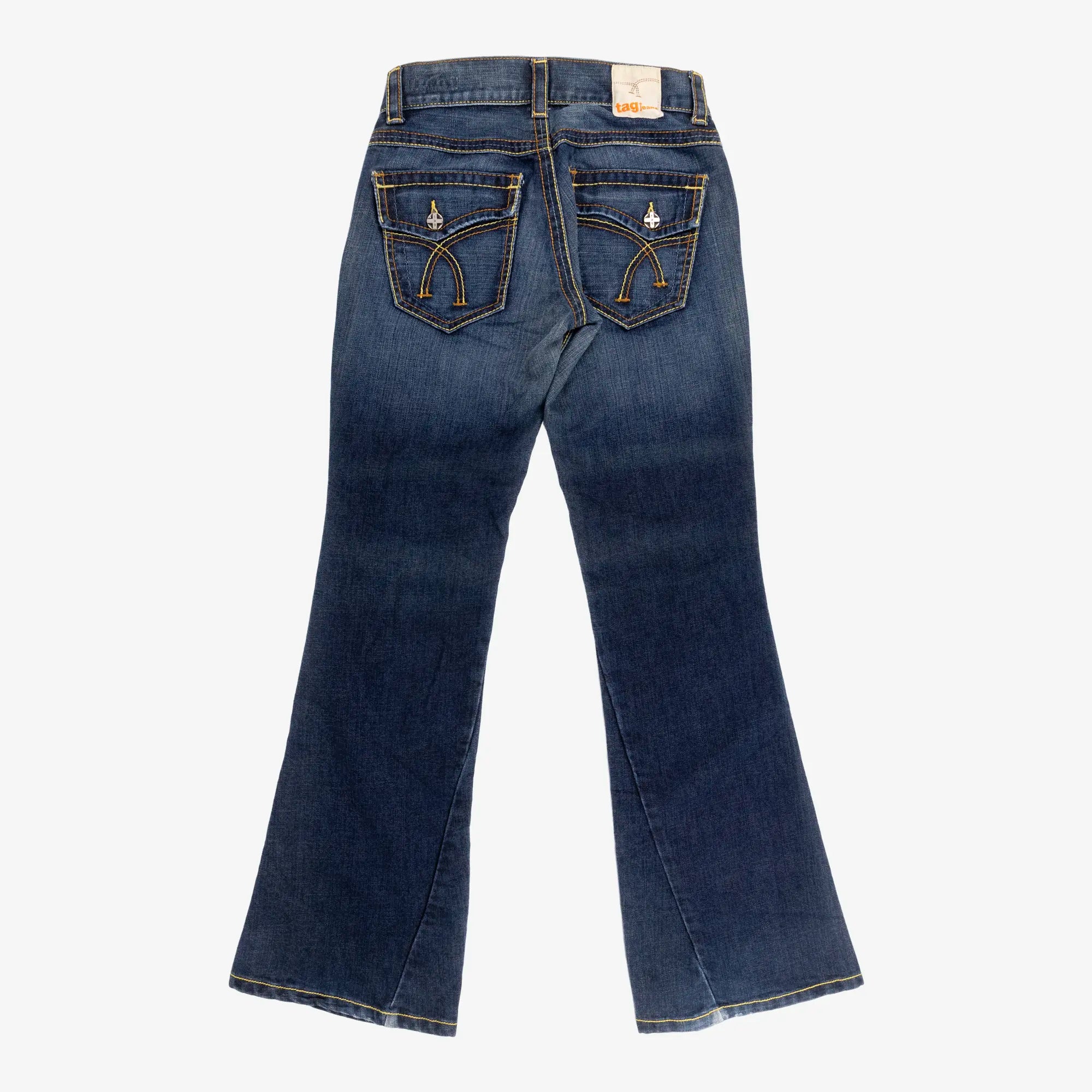 Mix Pant – Denim & Broidery-TAGZ