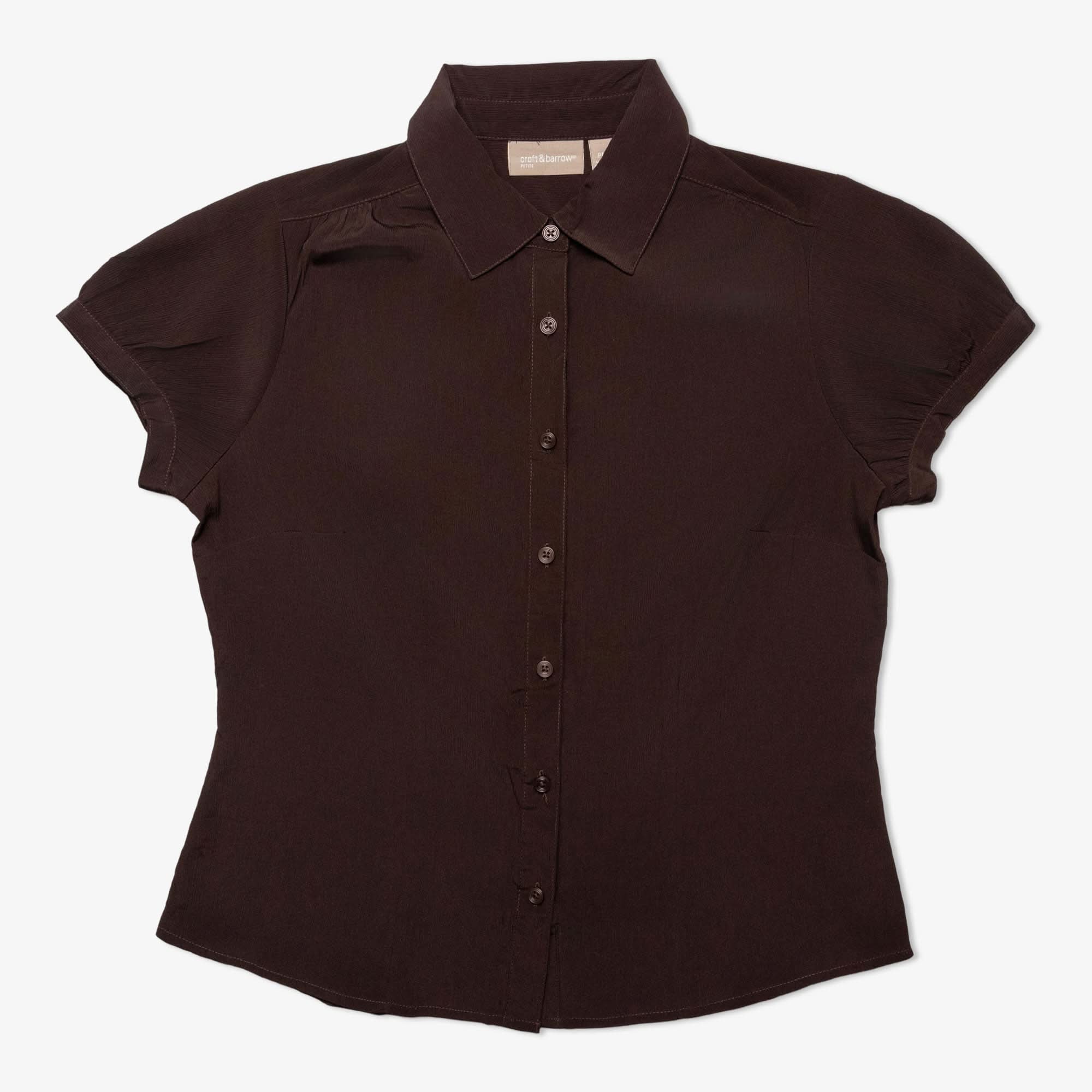 Lot de 75 blouses légères unies-PLAIN-LIGHT-POLY-BLOUSE-SS-5-TAGZ