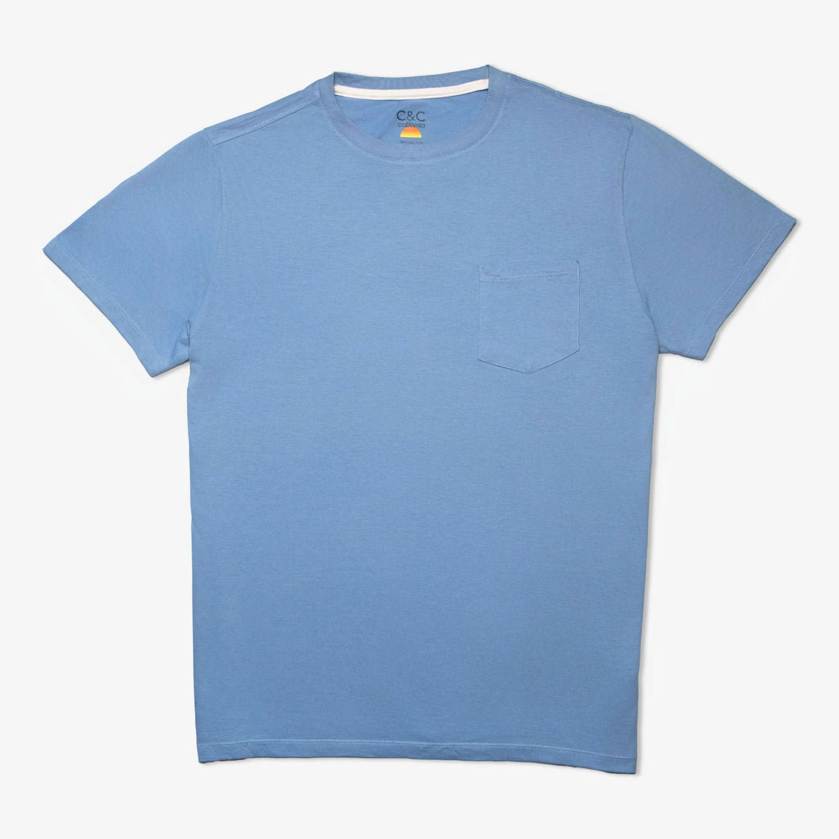 Lot de 55 T‑shirts unis colorés-PLAINE-_-POCKET-T-SHIRT-5-TAGZ