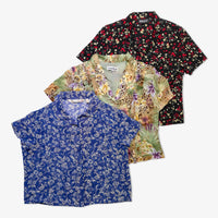 Lot de 90 blouses légères imprimées-PRINTED-LIGHT-POLY-BLOUSE-SS-TAGZ