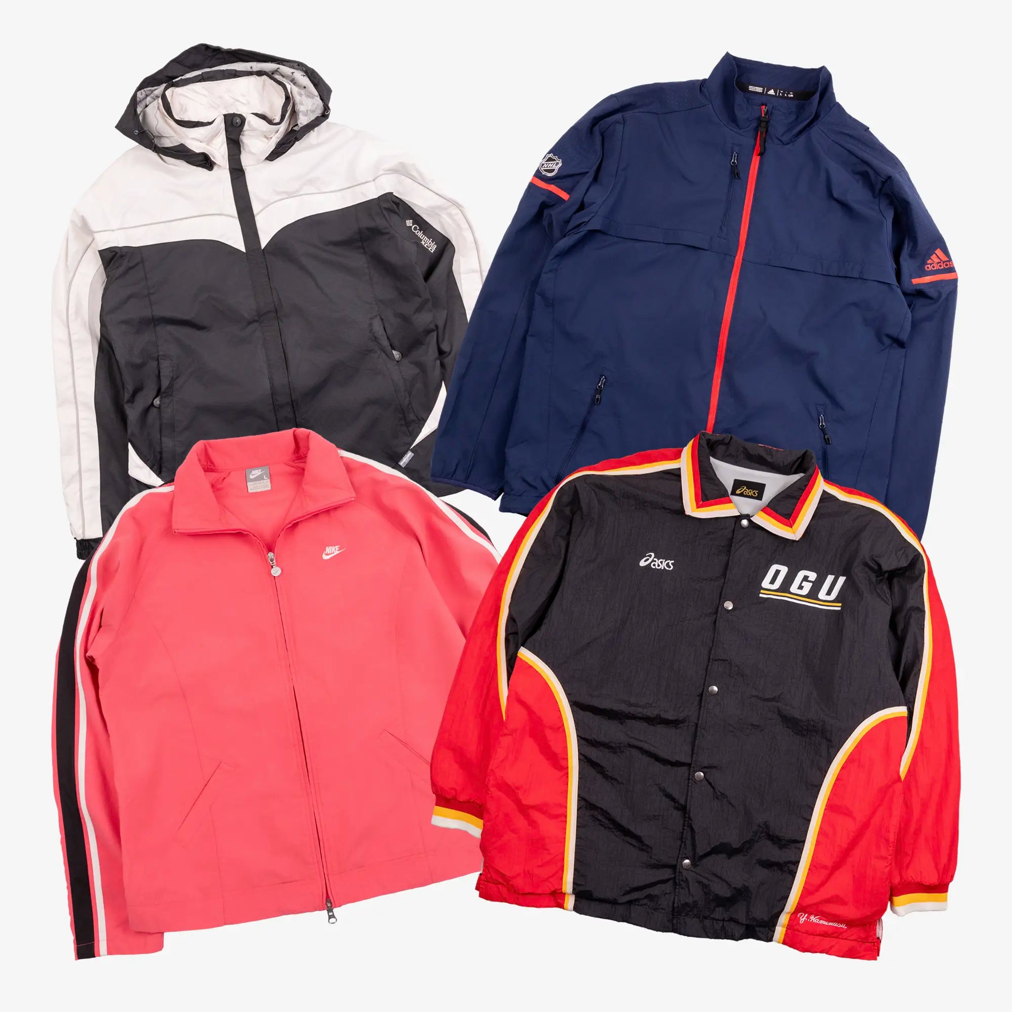 Lot de Vestes de marque en nylon imprimé-TAGZ