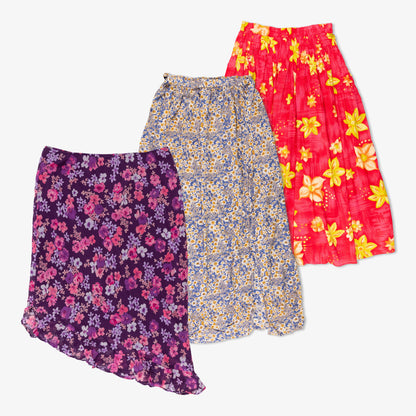 Jupes à fleurs imprimées Premium - TAGZ
