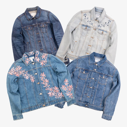 Spring Box - Mix de Vestes en Jean Vintage (20 ou 40 pièces)-SPRING-BOX-MIX-DENIM-JACKETS-TAGZ