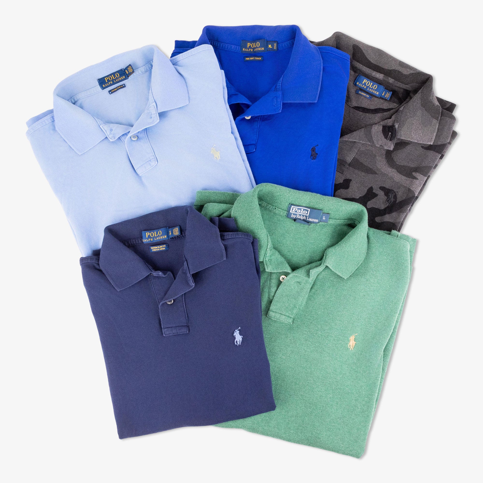 Box de 20 Polos Ralph Lauren - Grade B-TAGZ