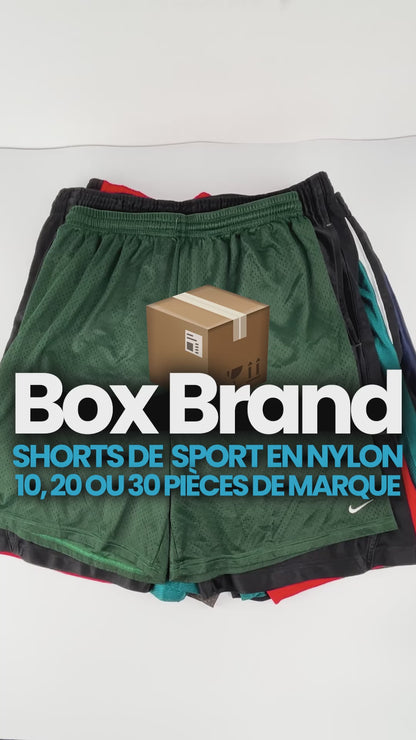Branded Nylon Sports Shorts