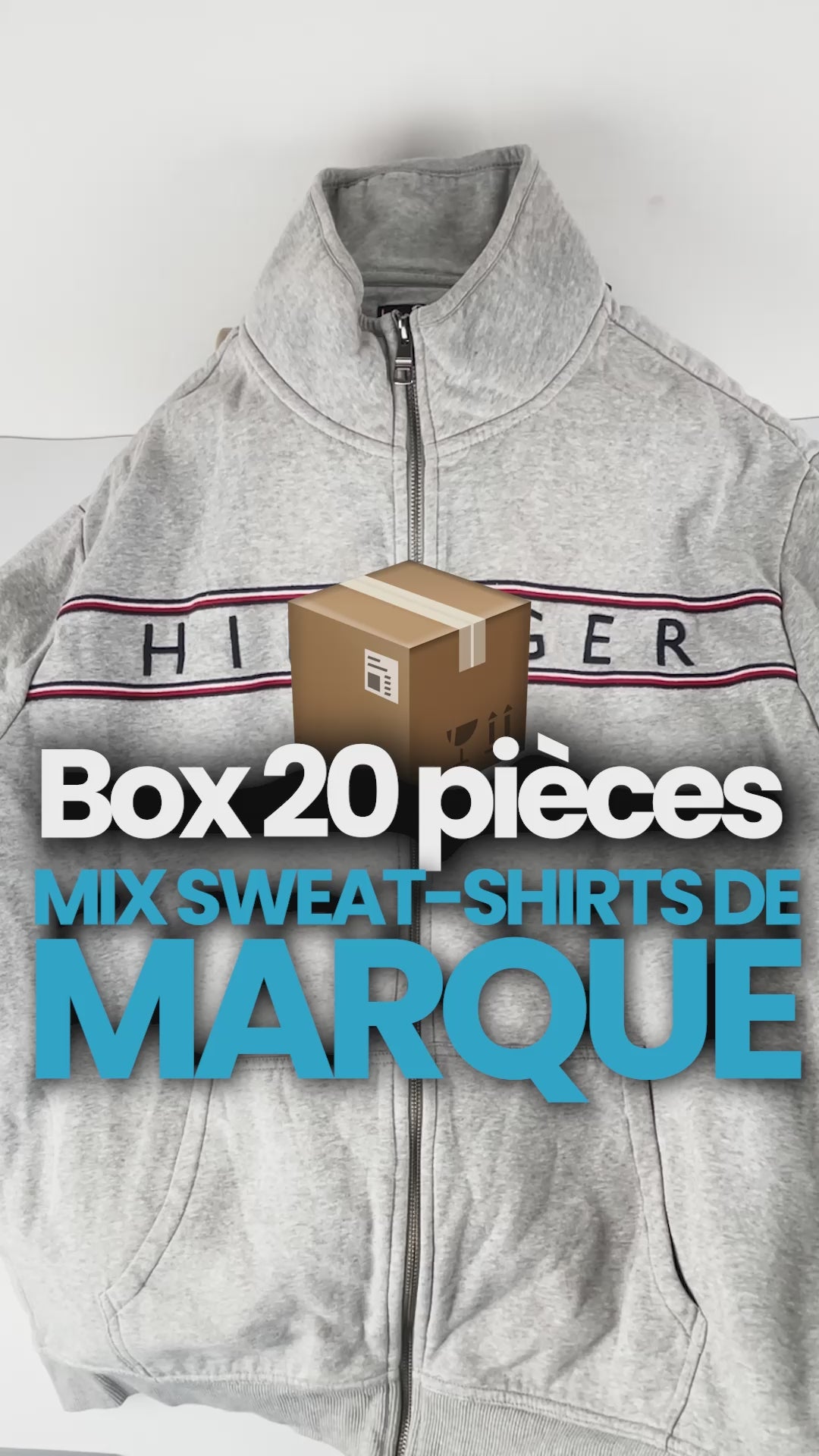 Mix of branded sweatshirts